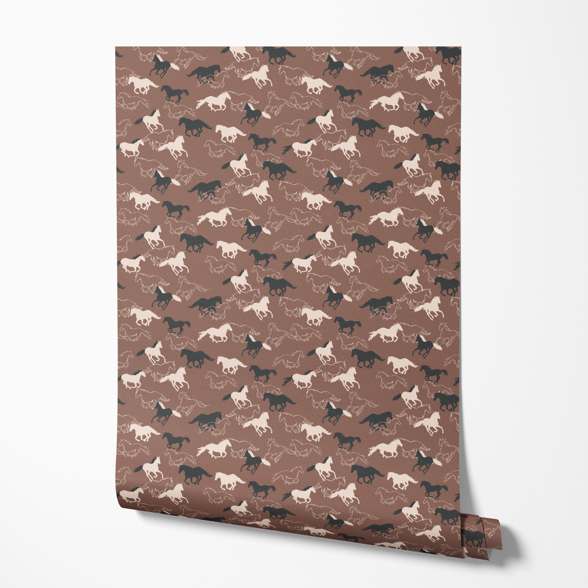 wallpaper roll mockup