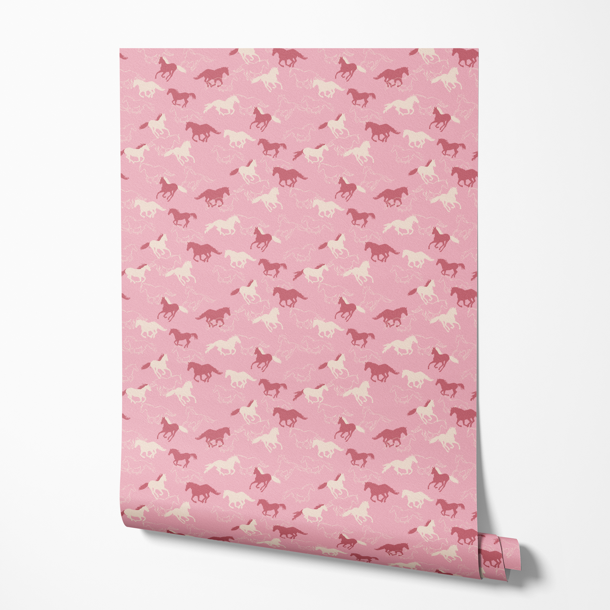 wallpaper roll mockup