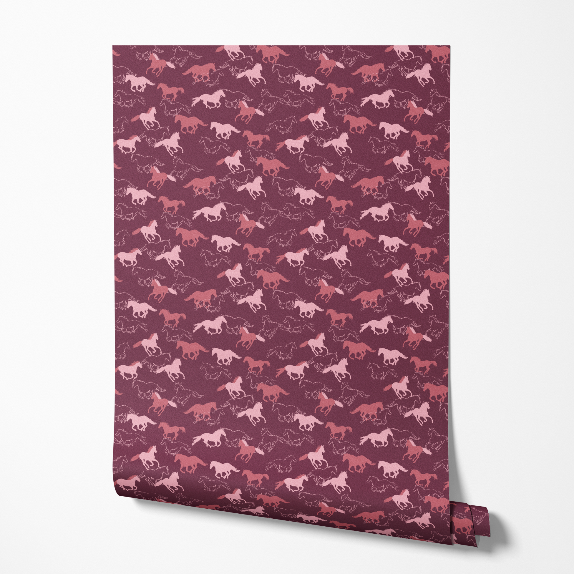 wallpaper roll mockup