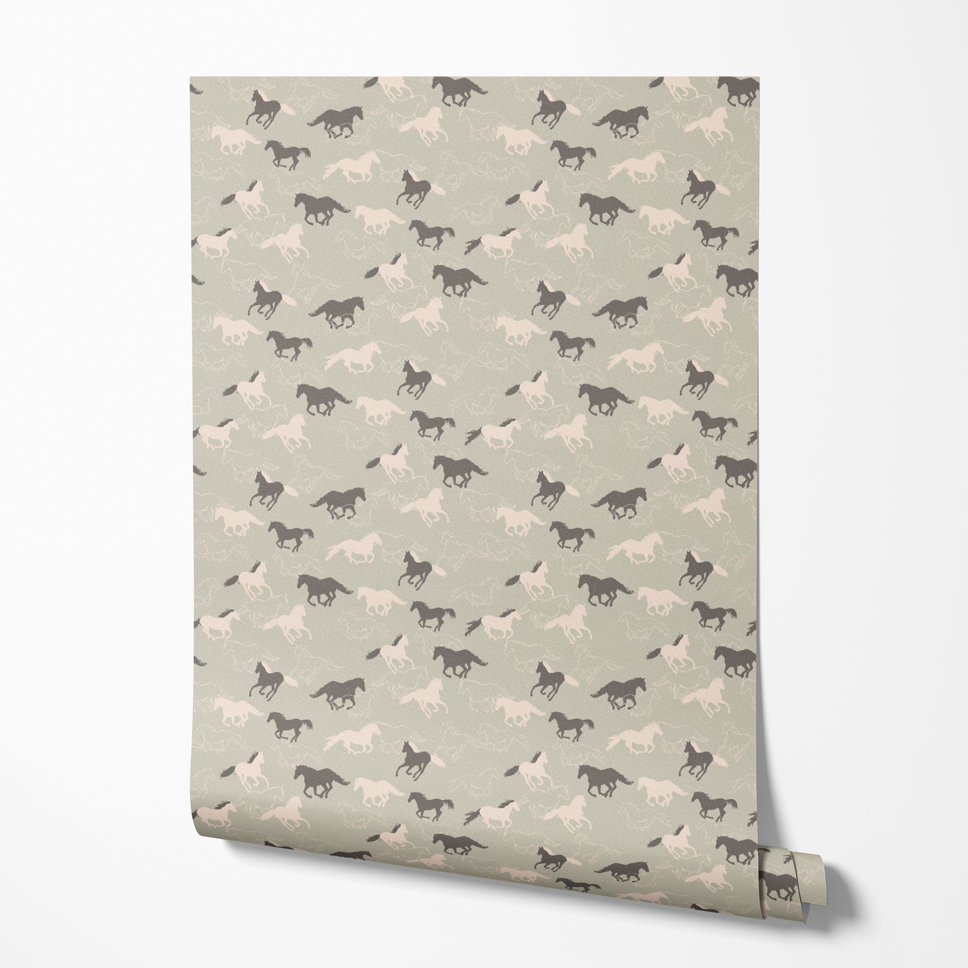 wallpaper roll mockup