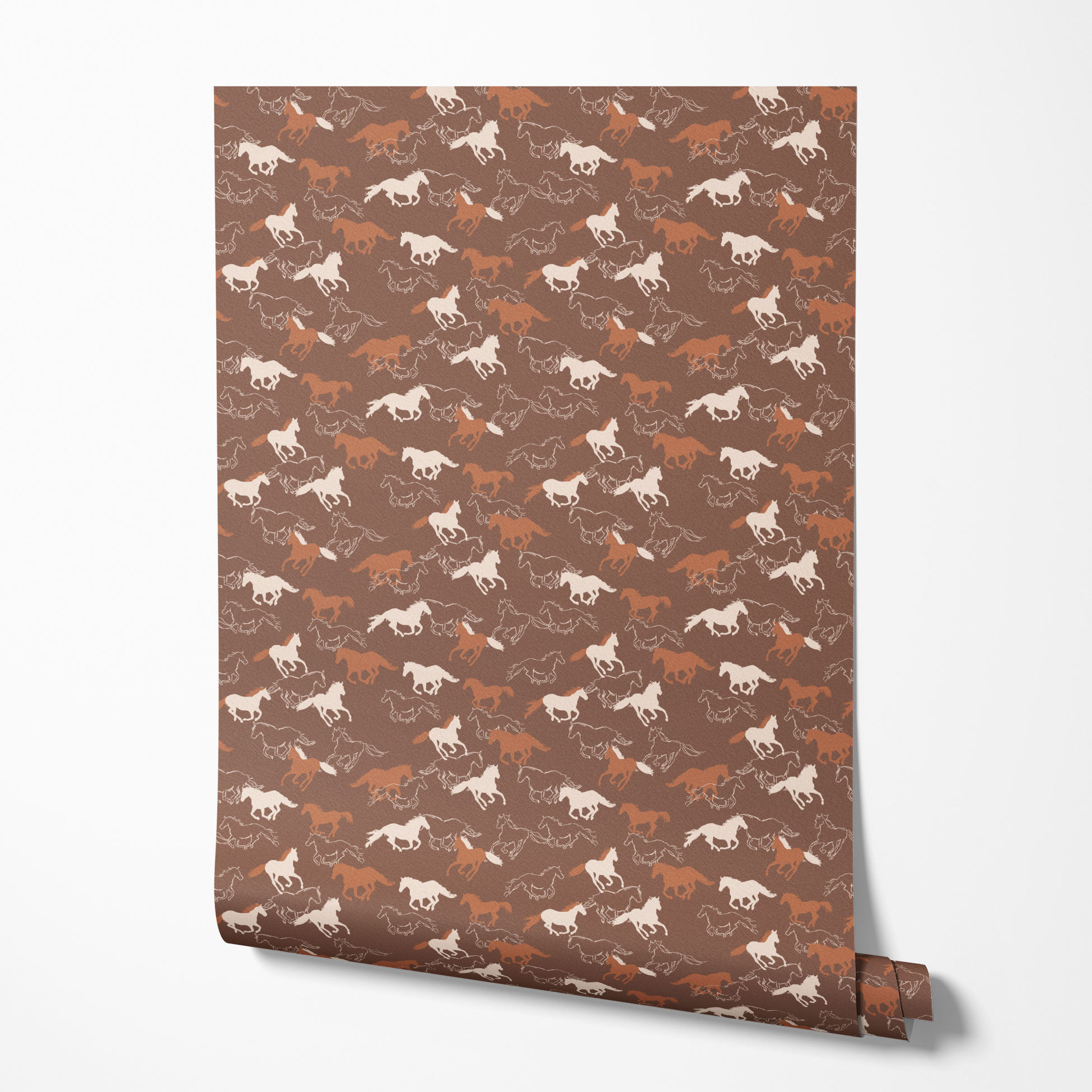 wallpaper roll mockup