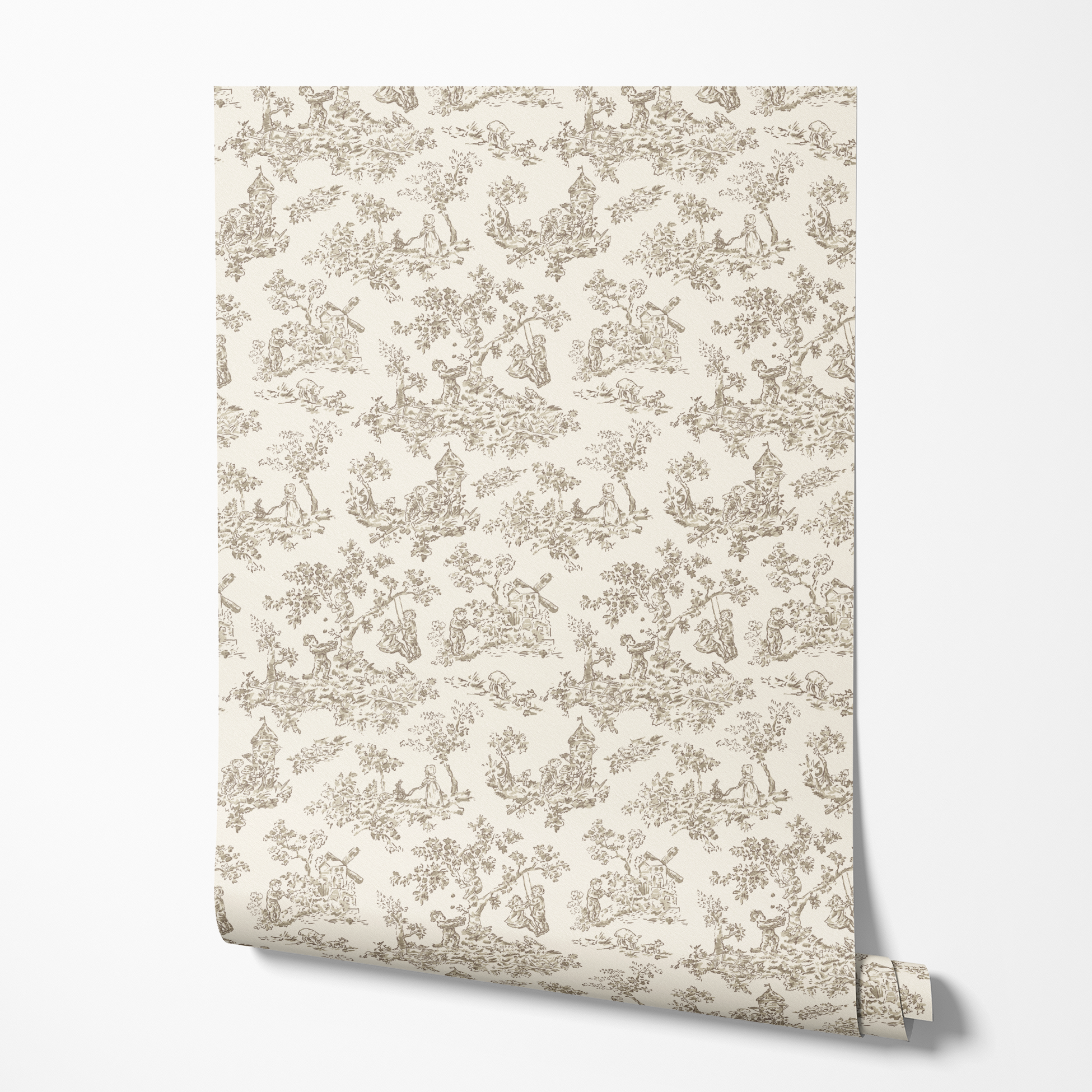 wallpaper roll mockup