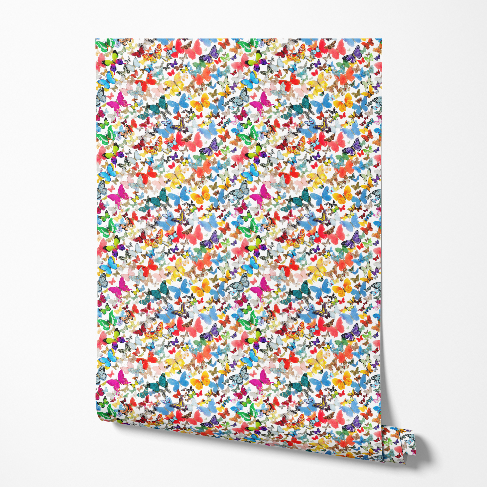 wallpaper roll mockup