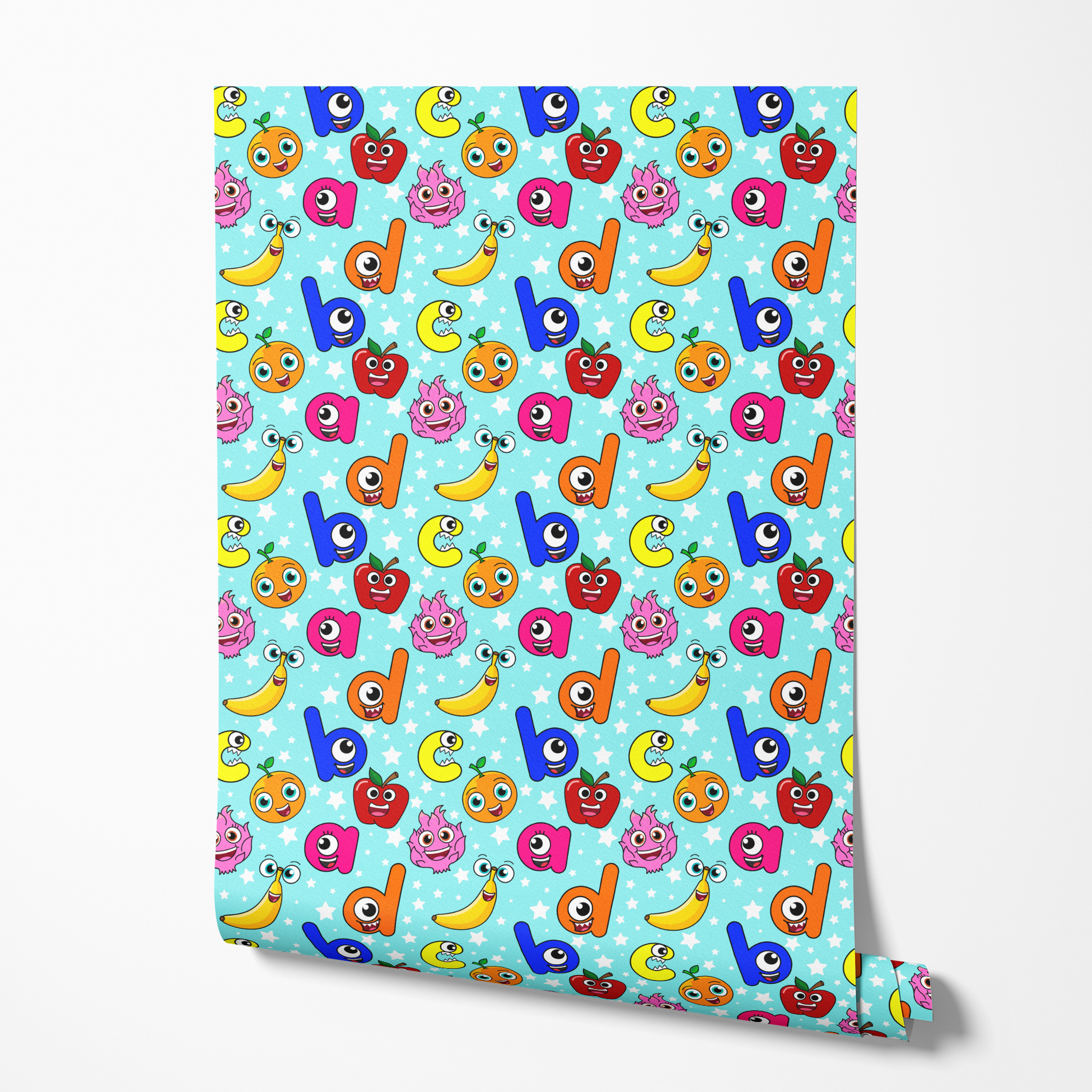 wallpaper roll mockup