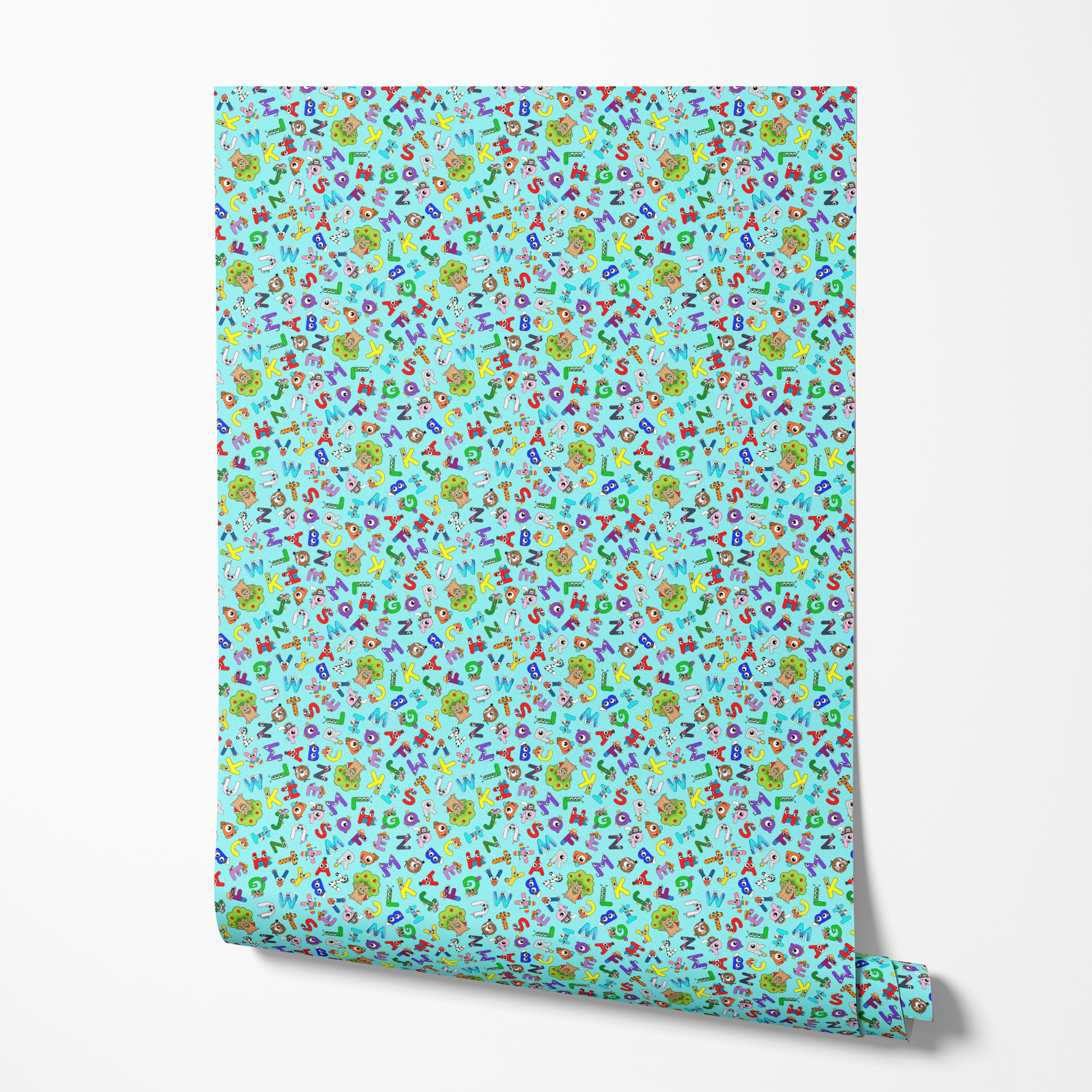 wallpaper roll mockup