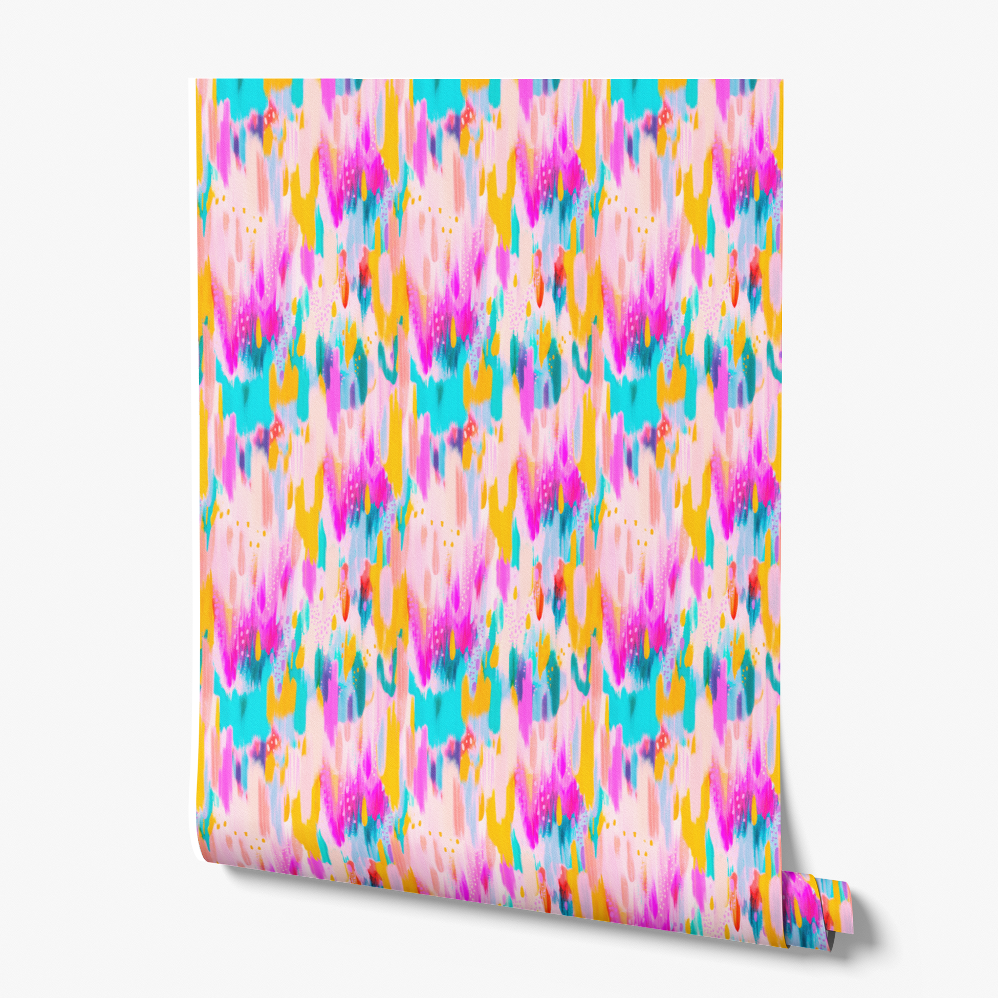 wallpaper roll mockup