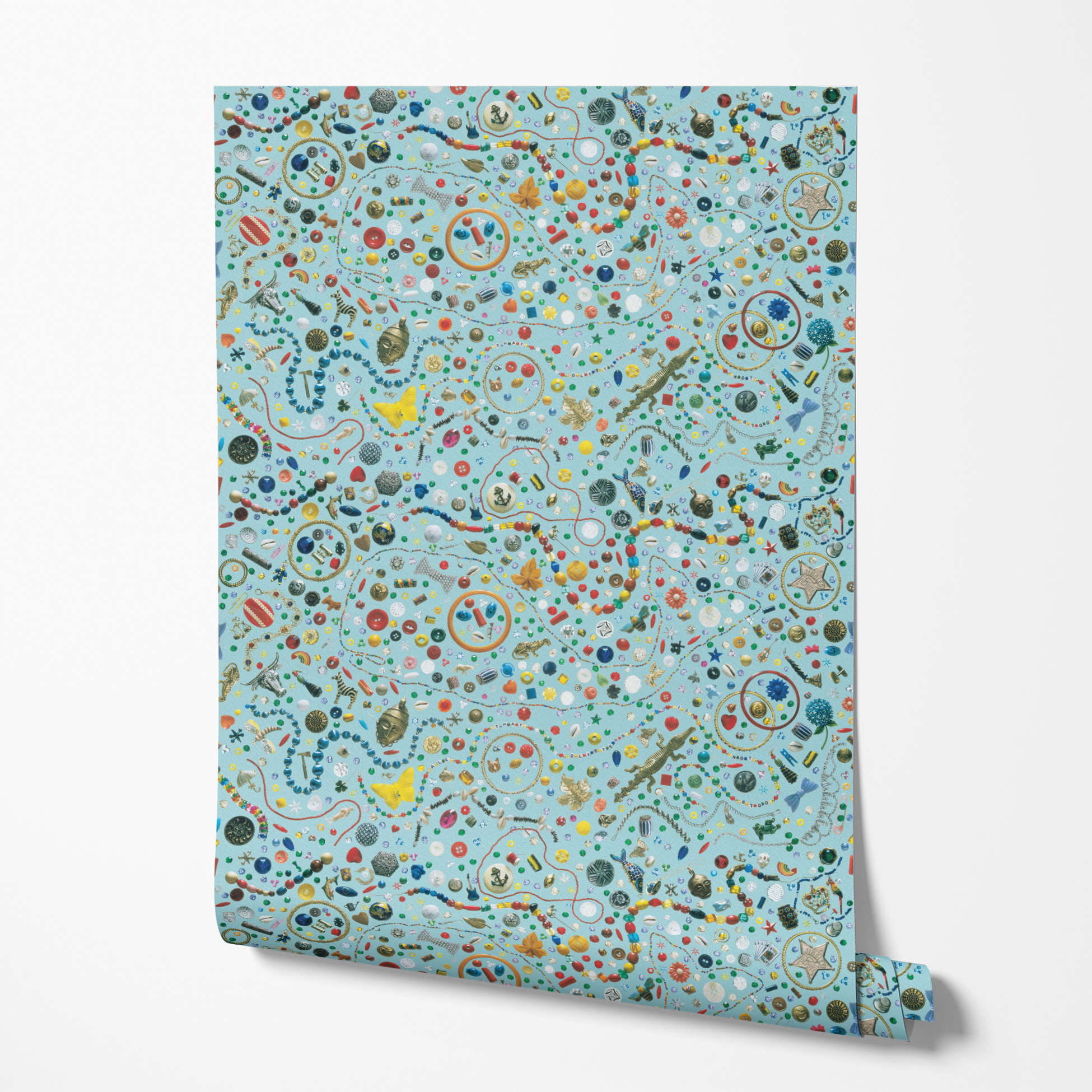 wallpaper roll mockup