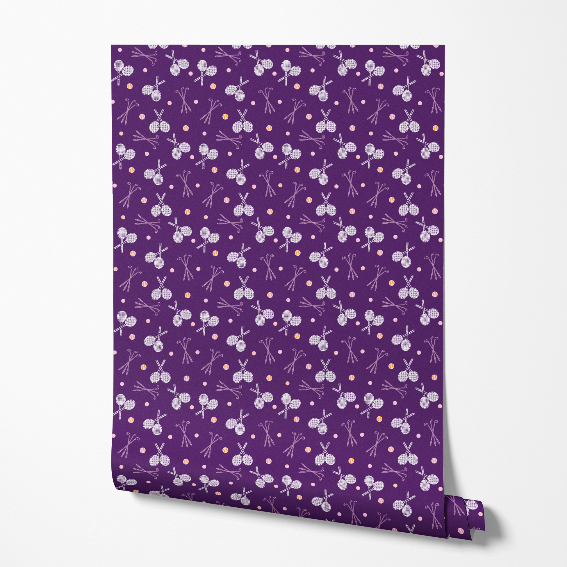 wallpaper roll mockup