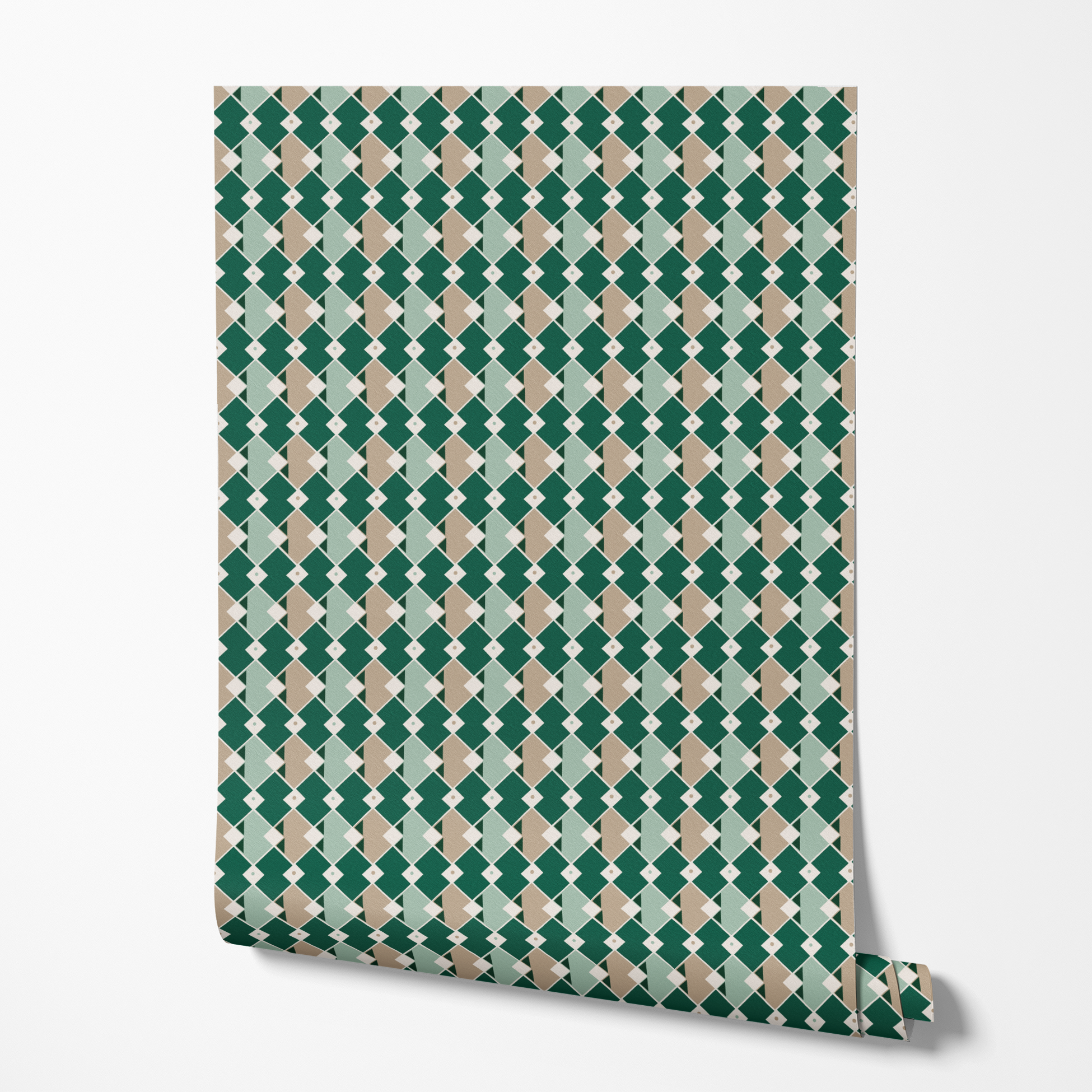 wallpaper roll mockup