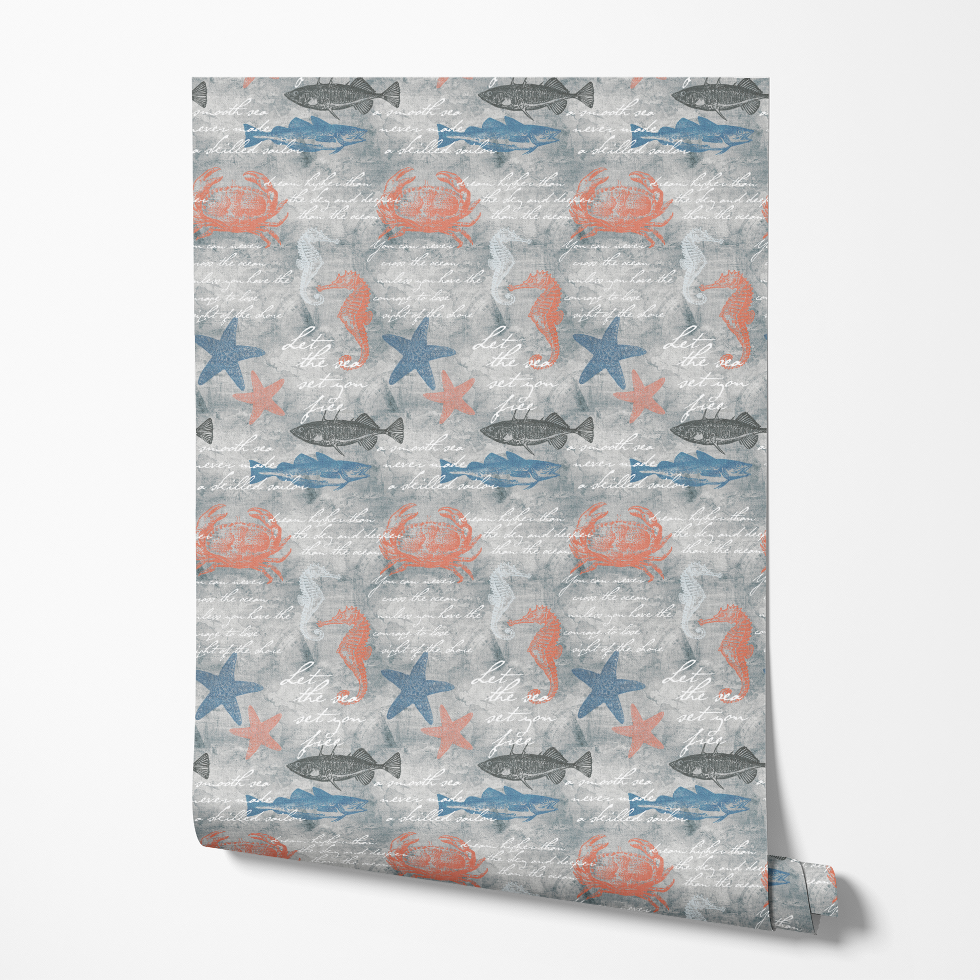 wallpaper roll mockup