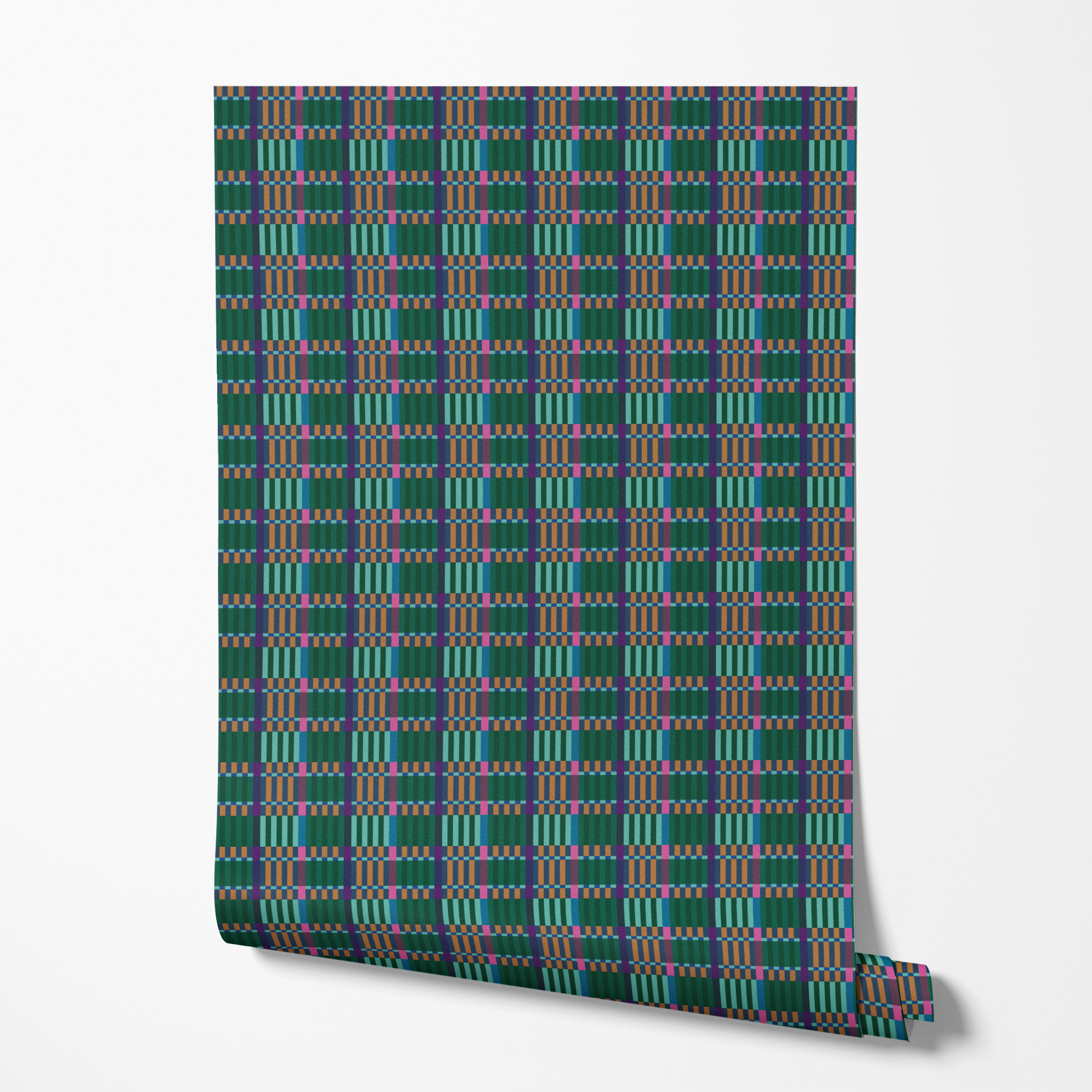 wallpaper roll mockup