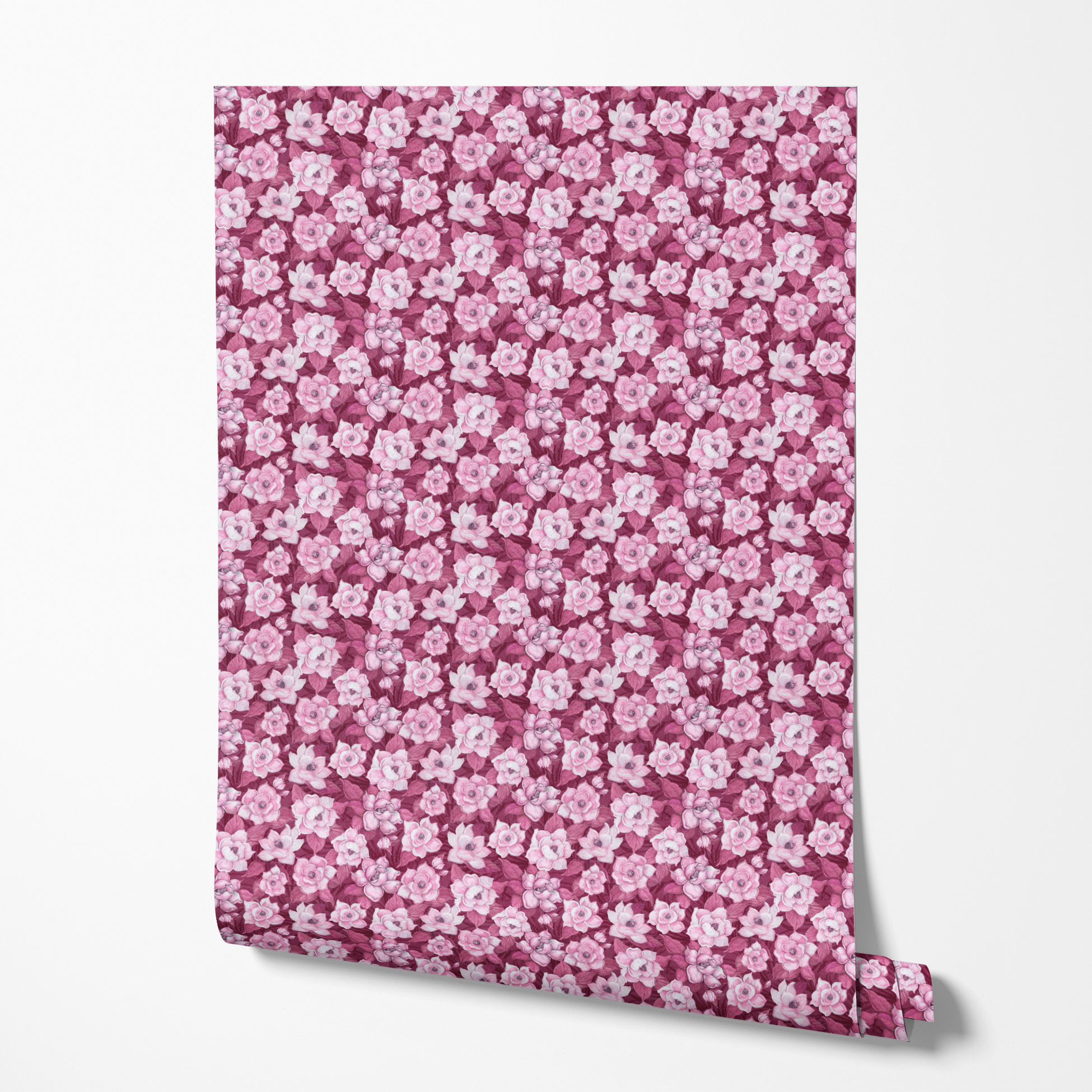 wallpaper roll mockup