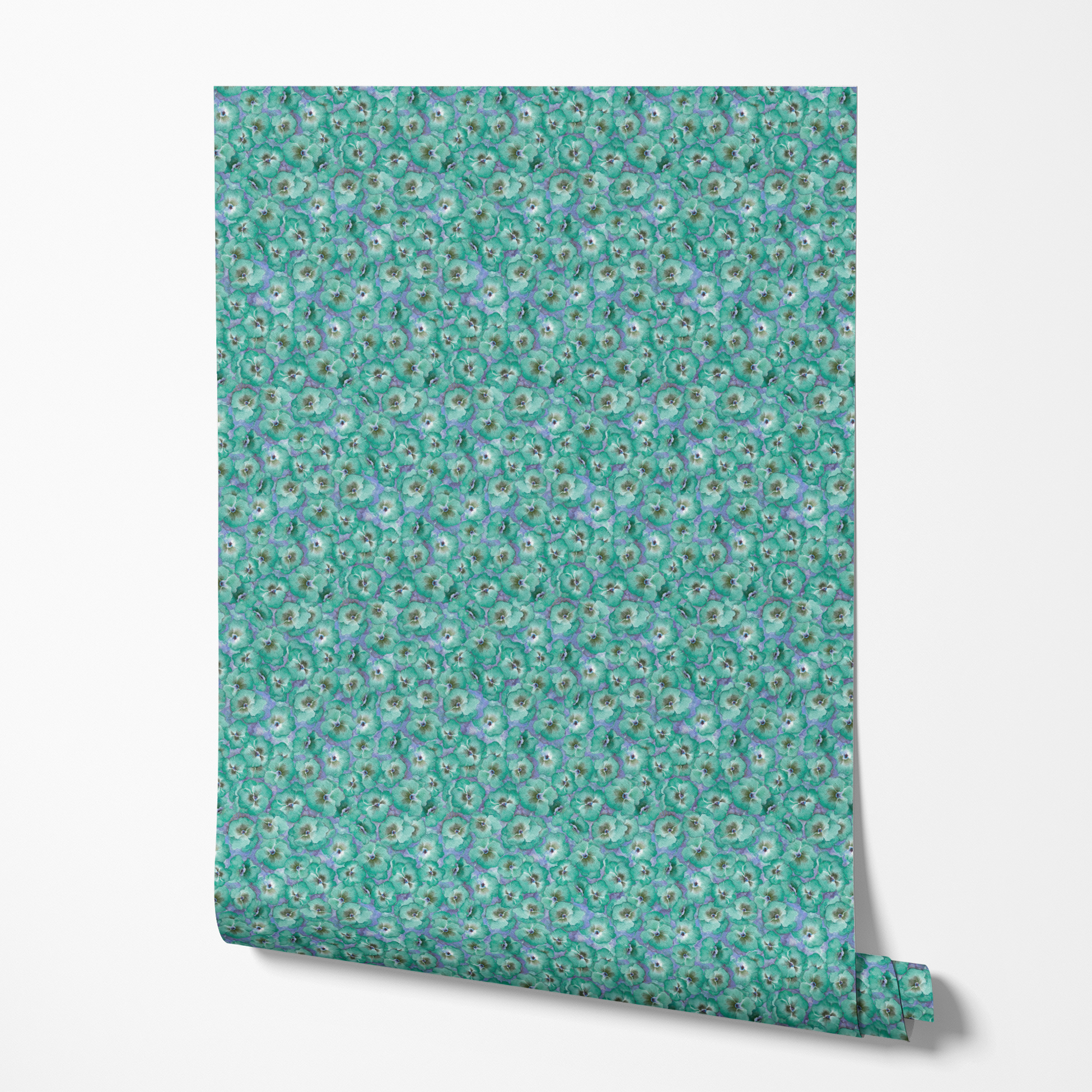 wallpaper roll mockup