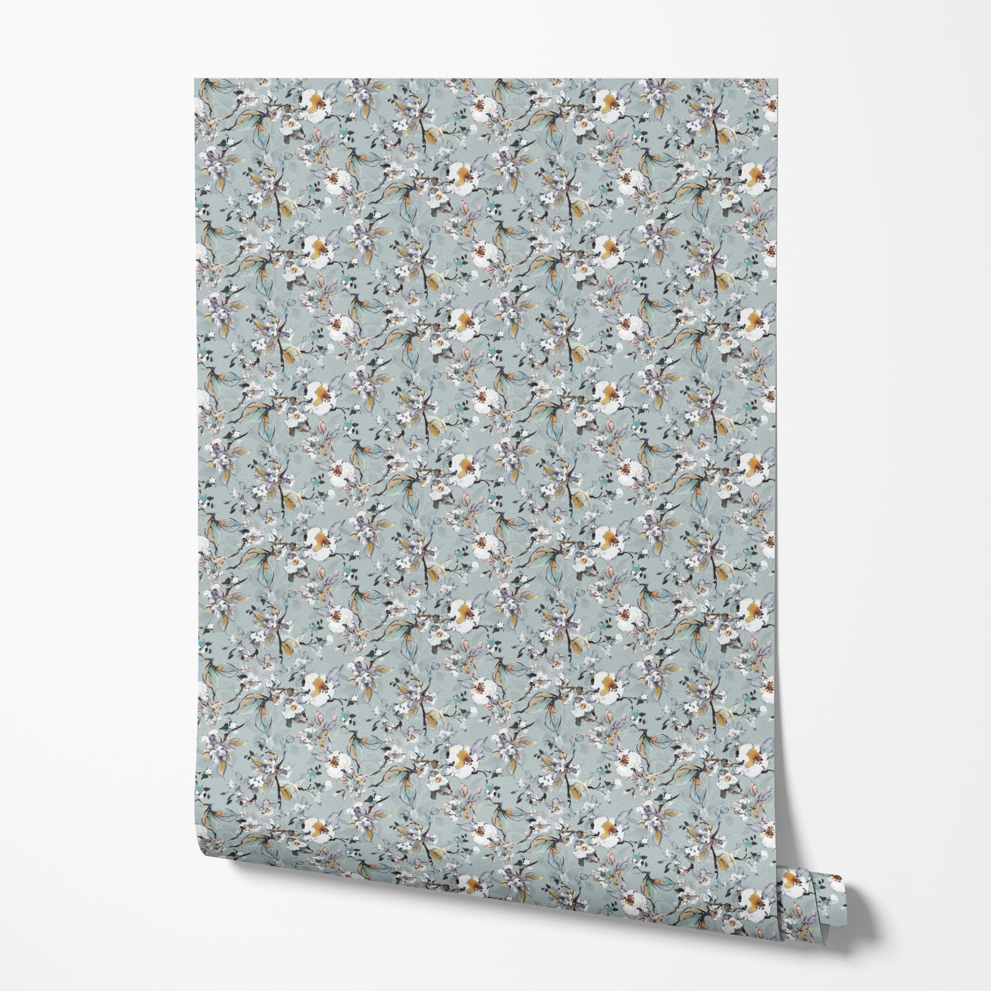 wallpaper roll mockup