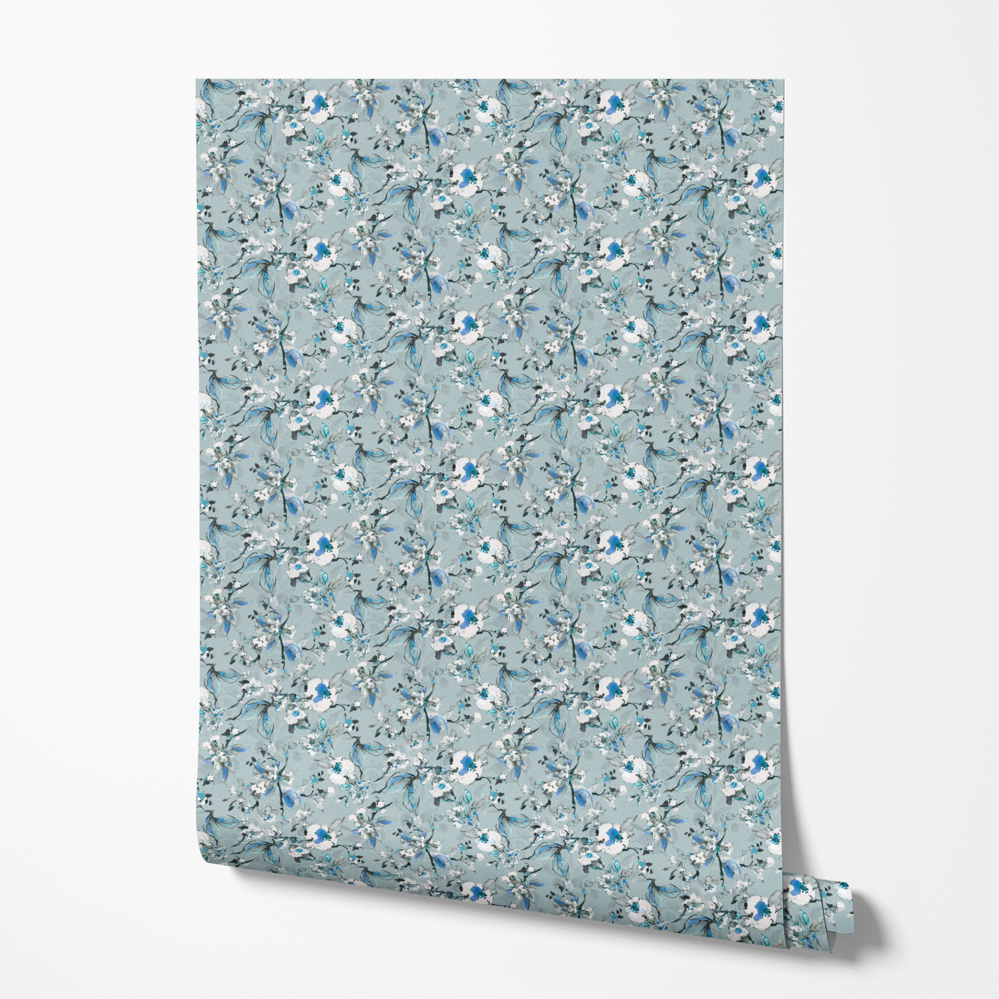 wallpaper roll mockup