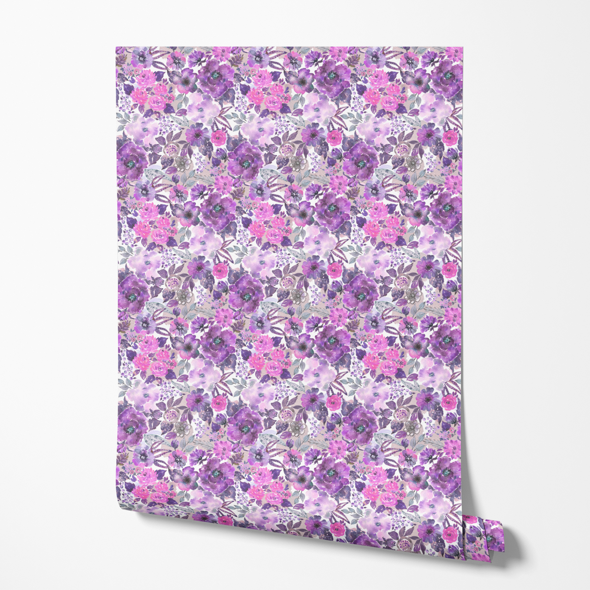 wallpaper roll mockup