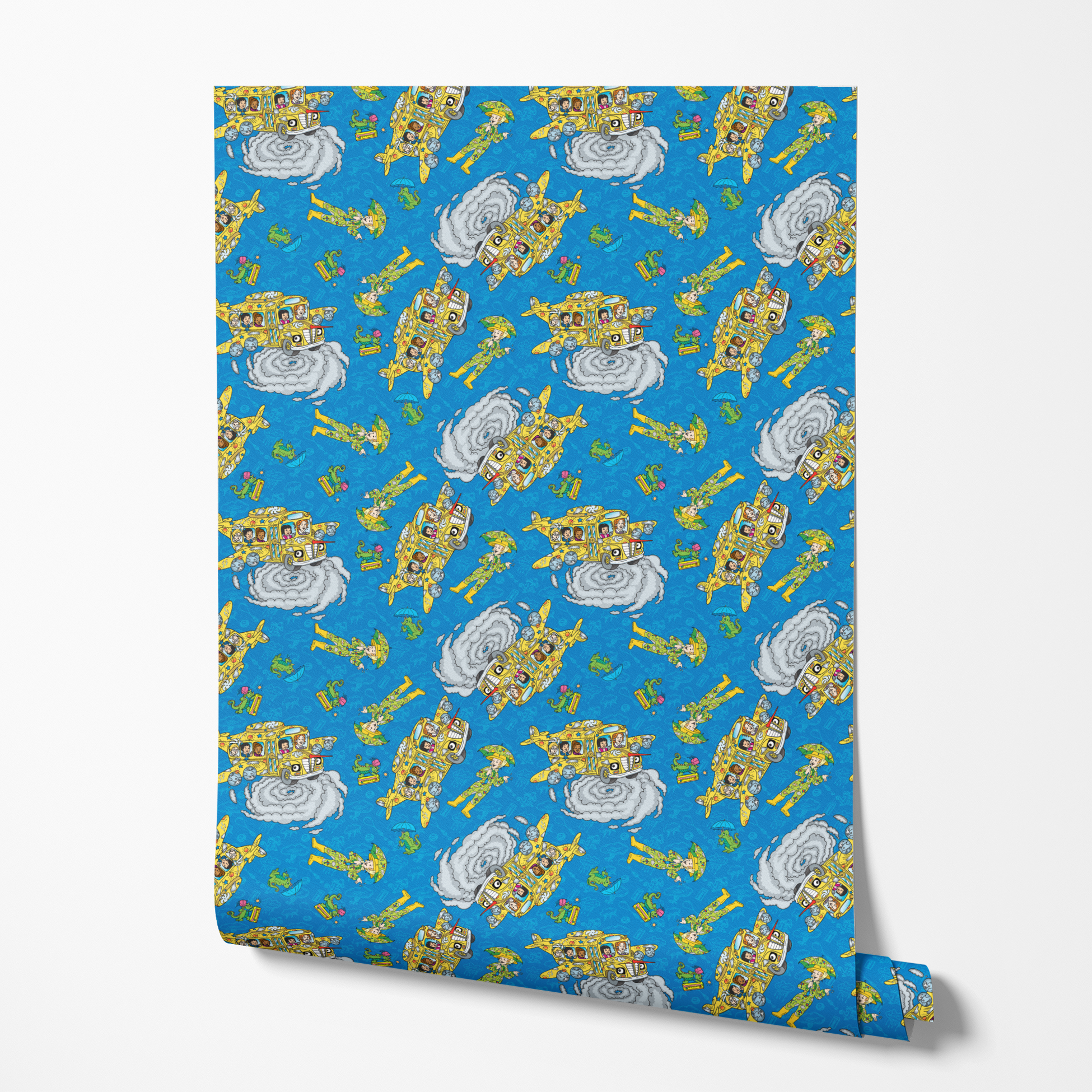 wallpaper roll mockup