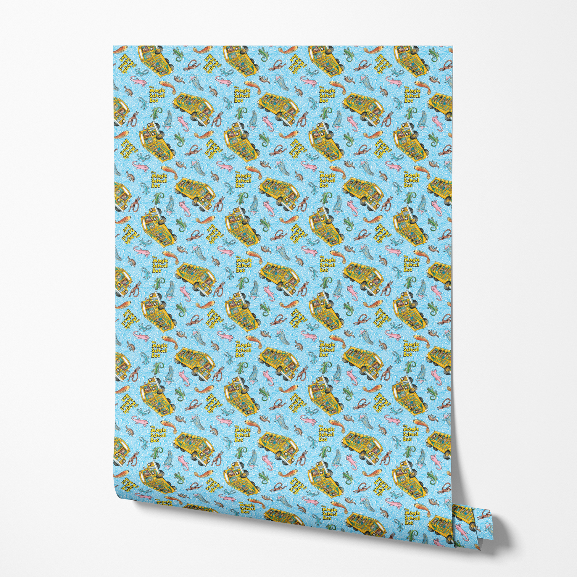 wallpaper roll mockup