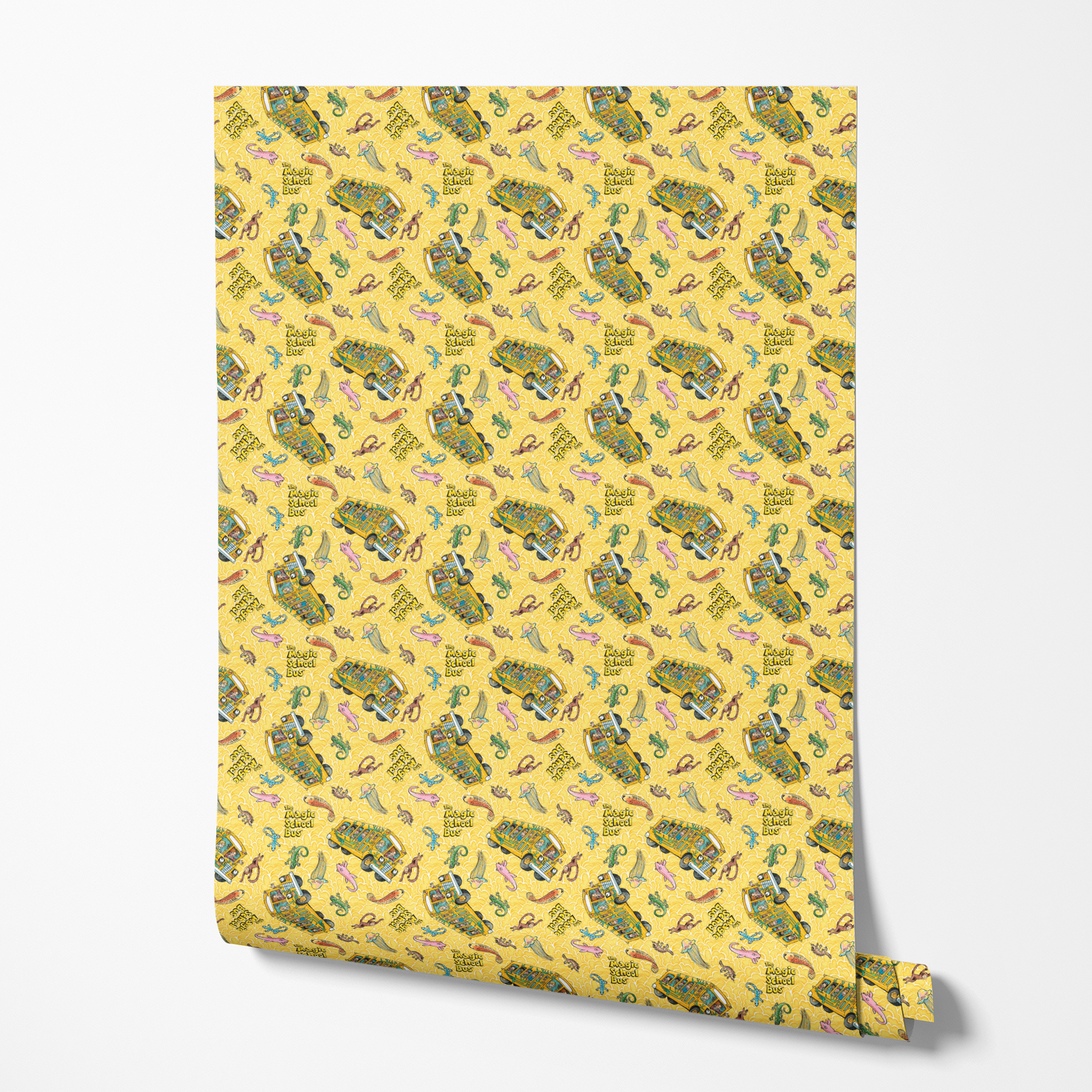 wallpaper roll mockup