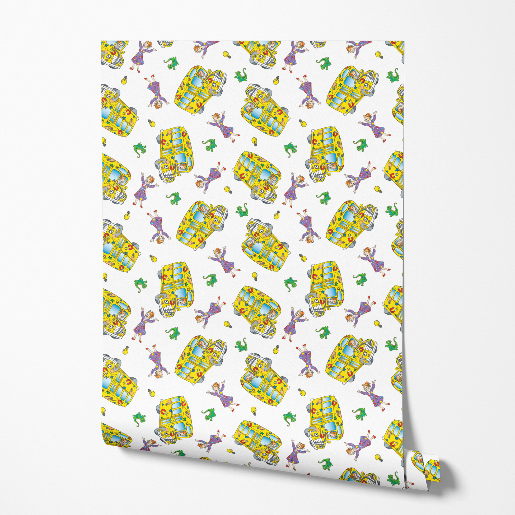 wallpaper roll mockup