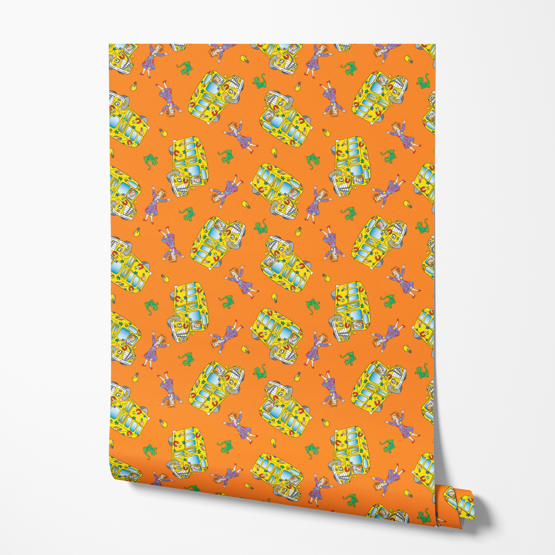 wallpaper roll mockup