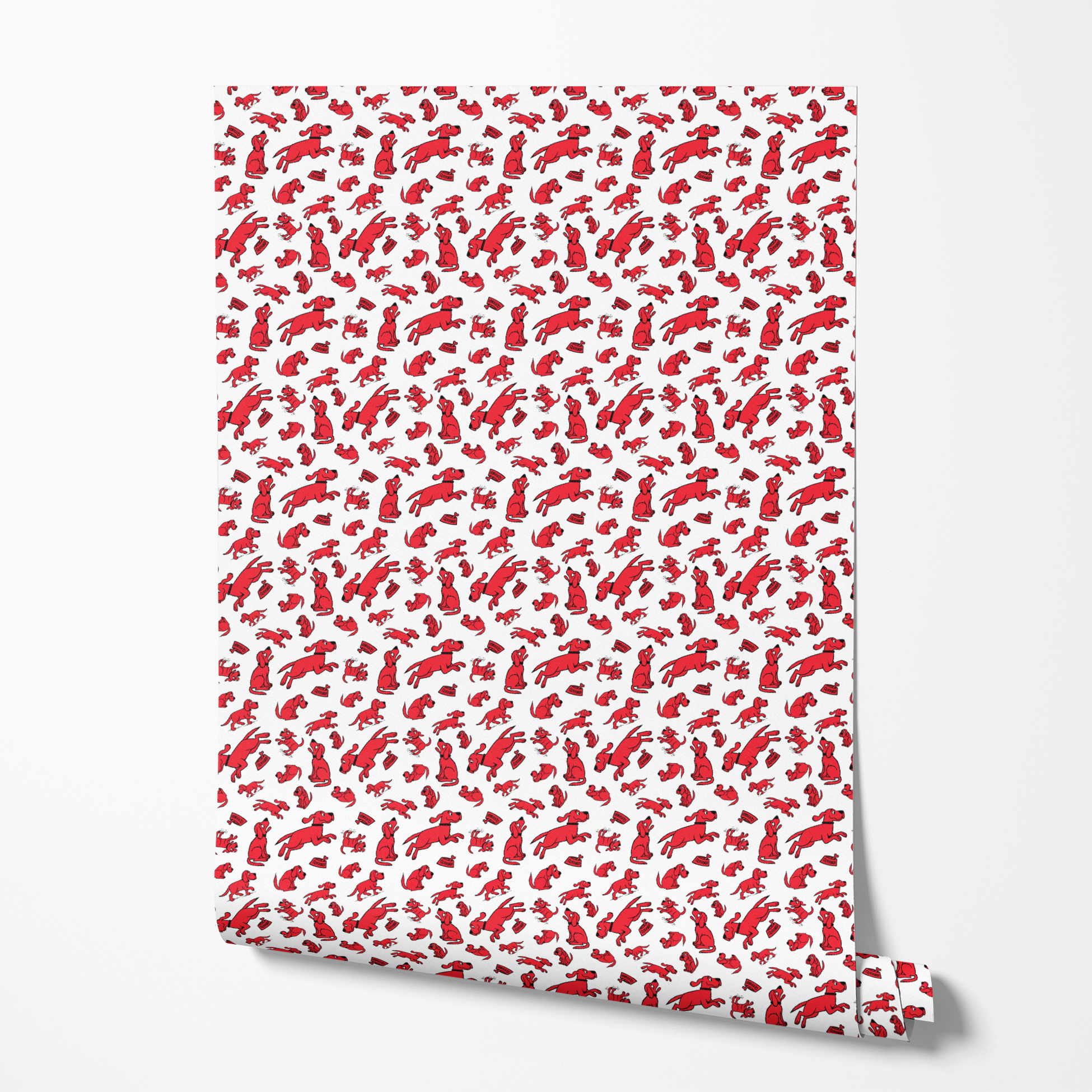 wallpaper roll mockup