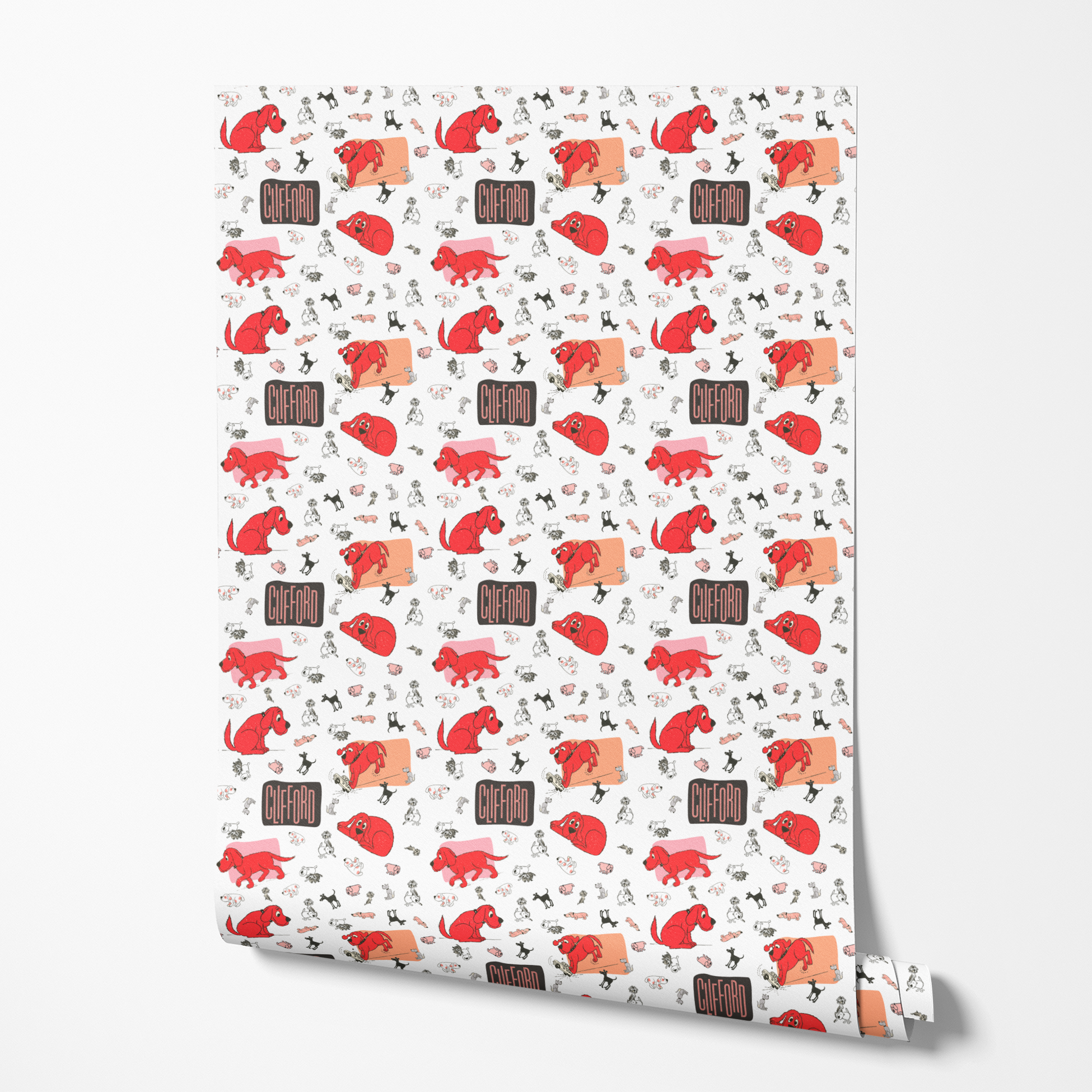 wallpaper roll mockup