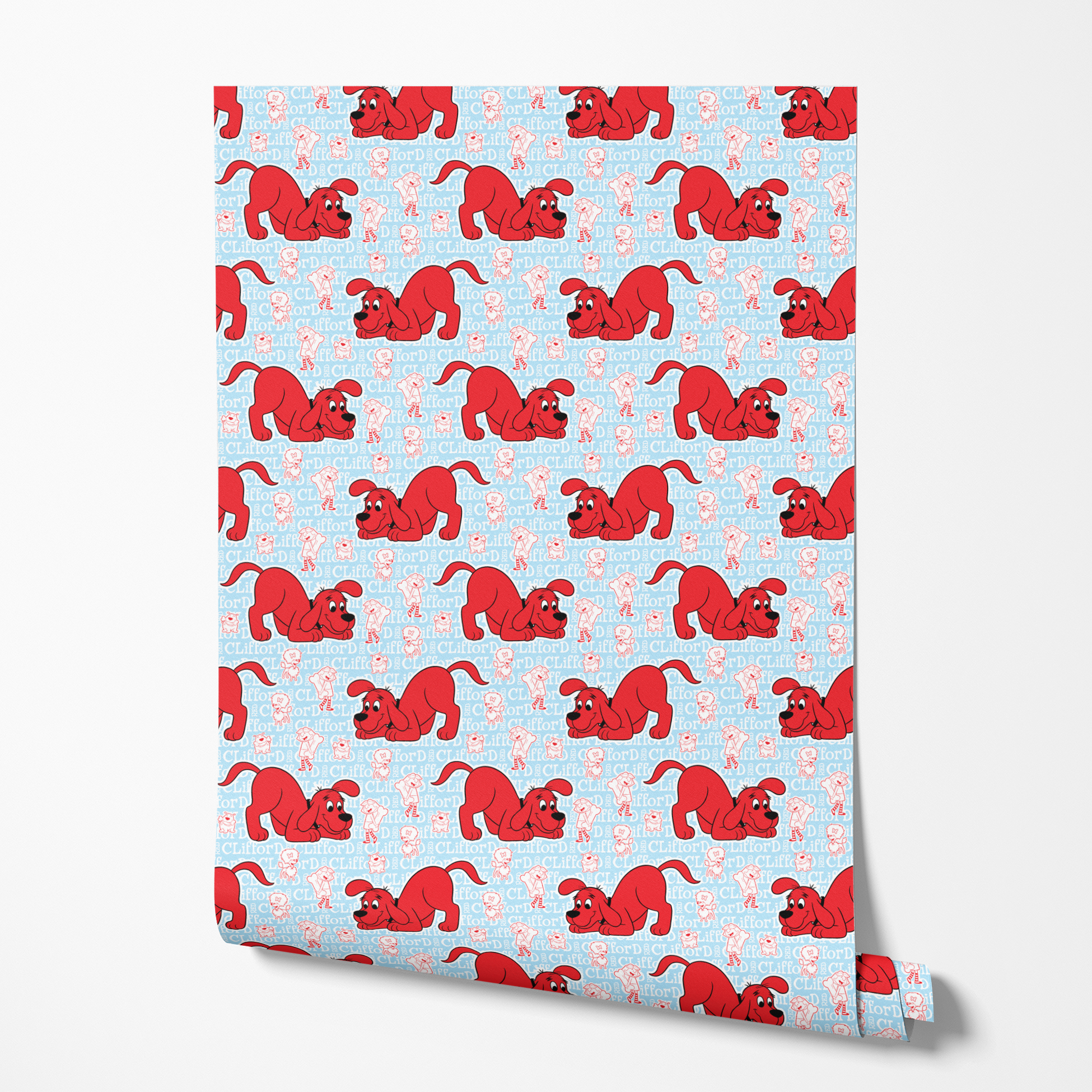 wallpaper roll mockup