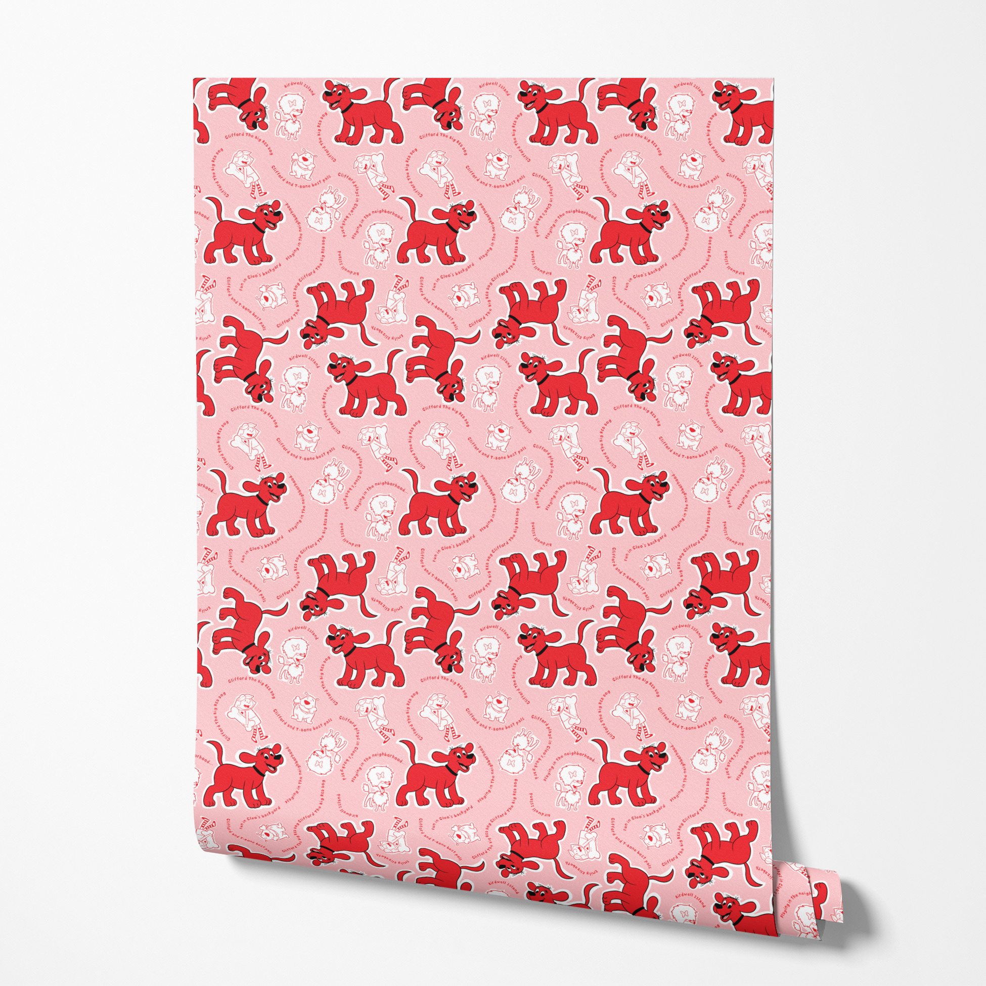 wallpaper roll mockup