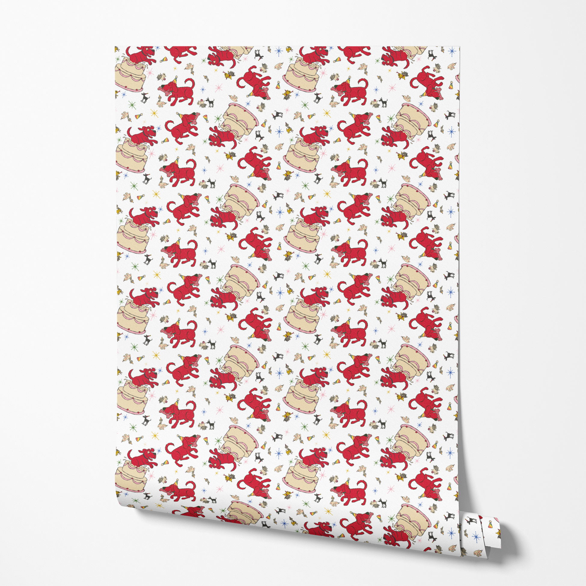 wallpaper roll mockup