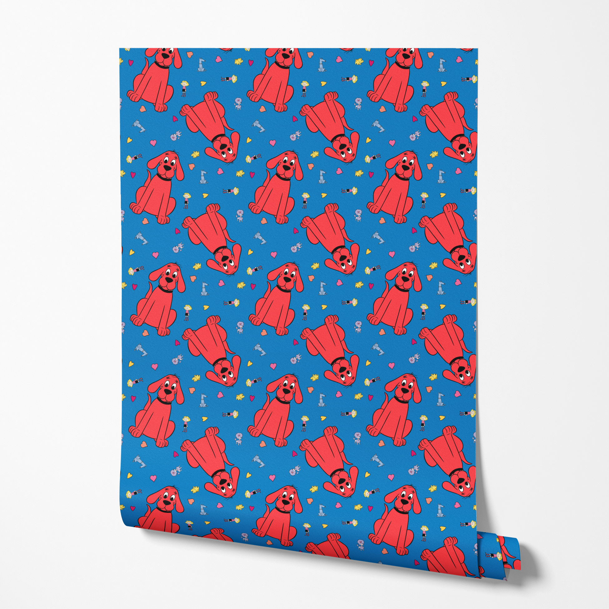 wallpaper roll mockup