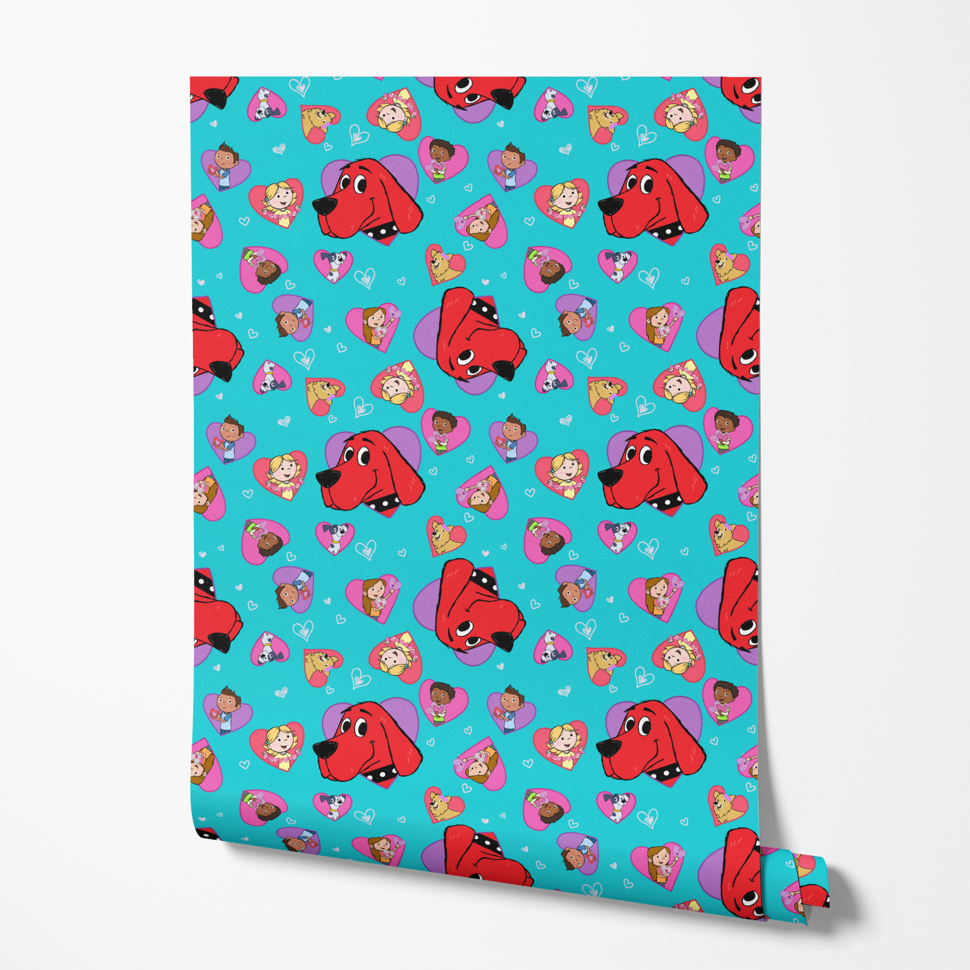 wallpaper roll mockup