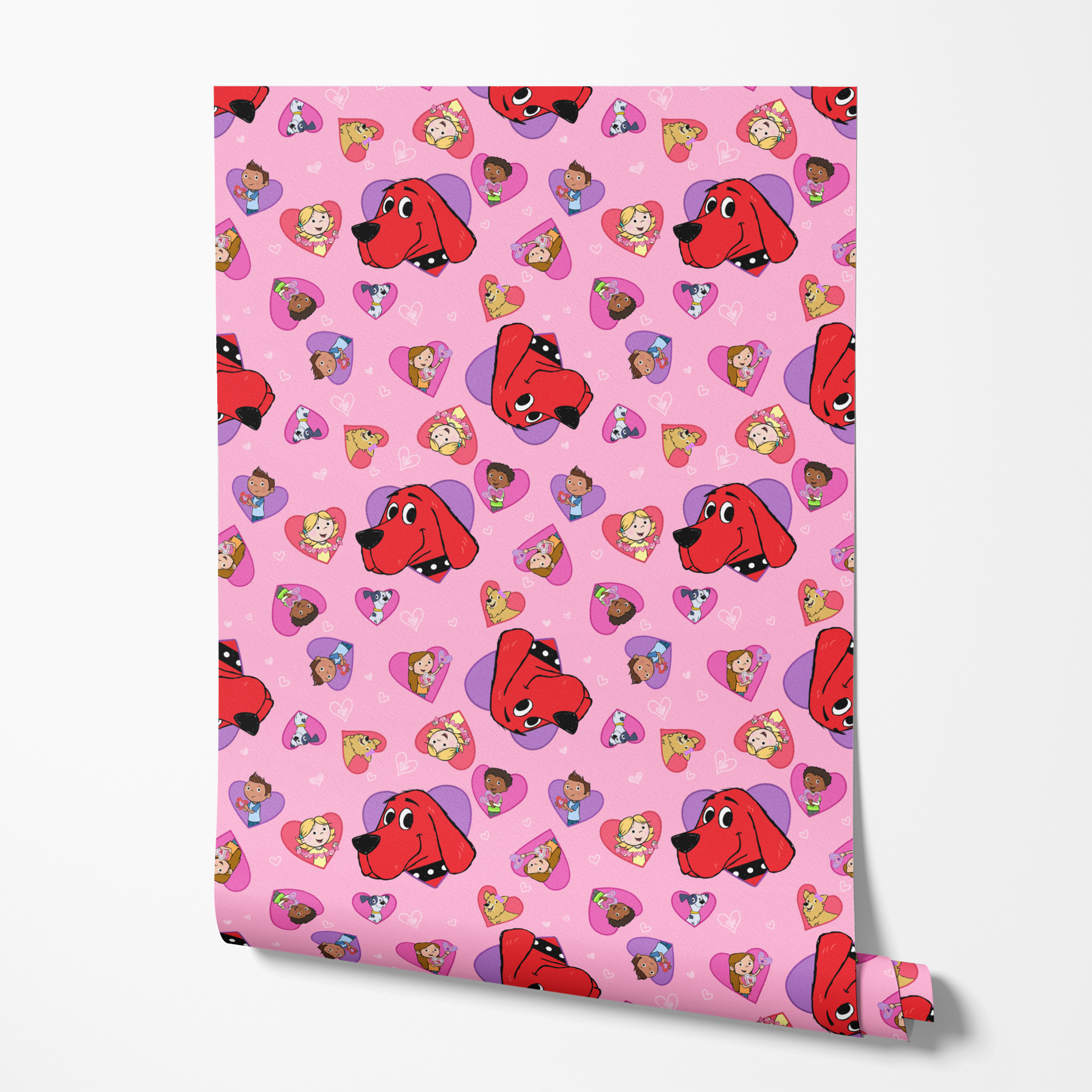 wallpaper roll mockup