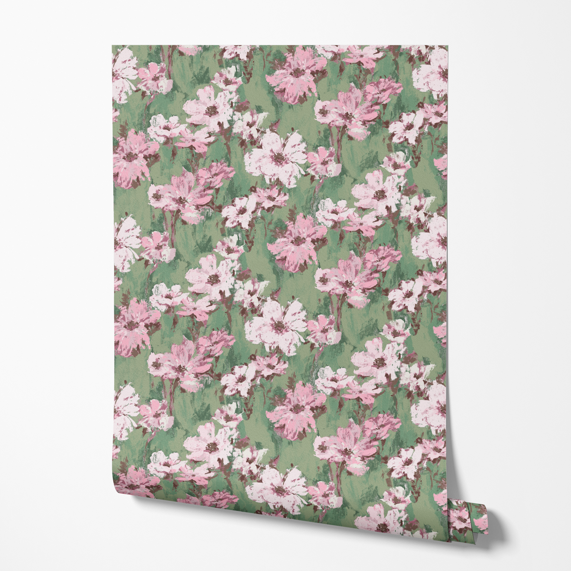 wallpaper roll mockup