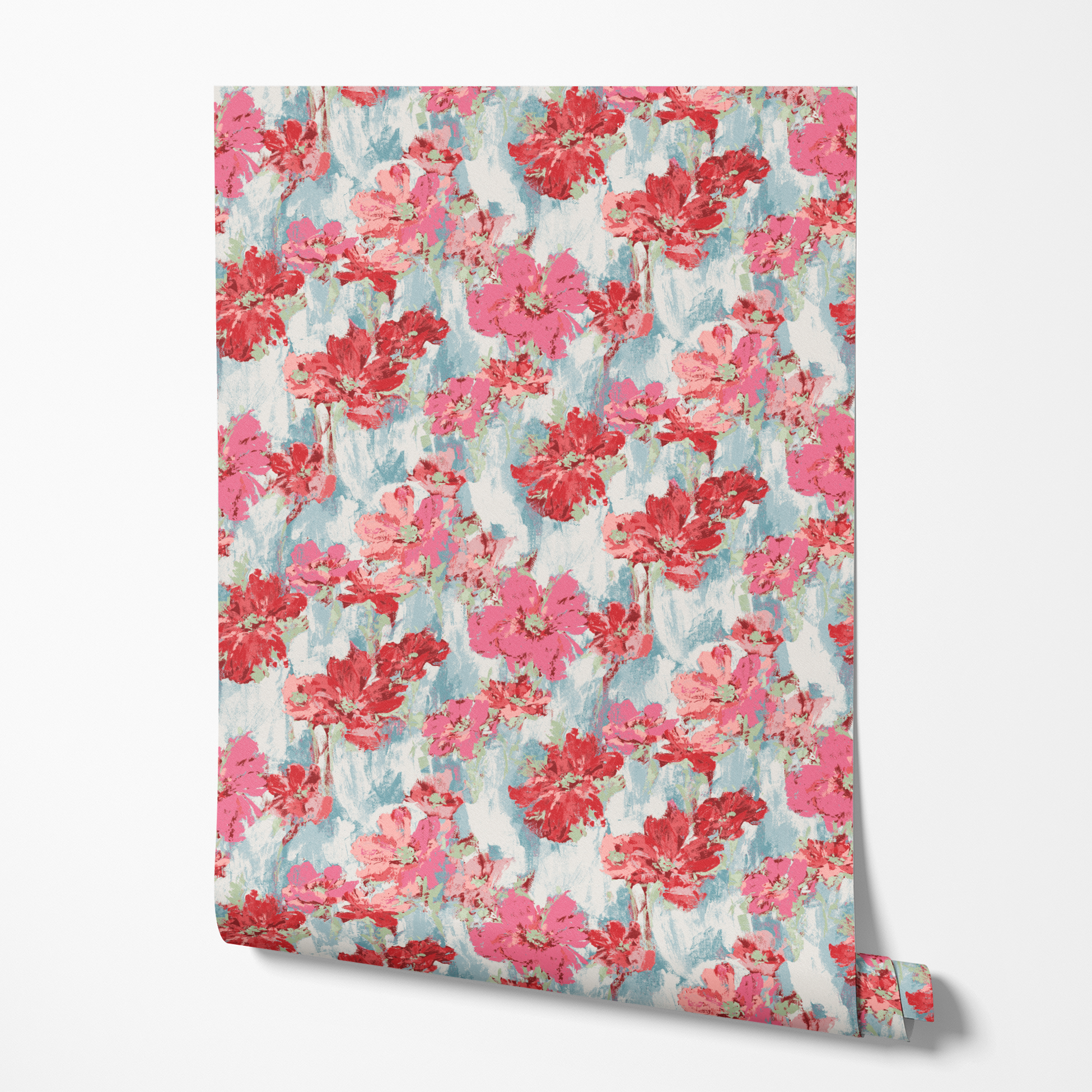 wallpaper roll mockup