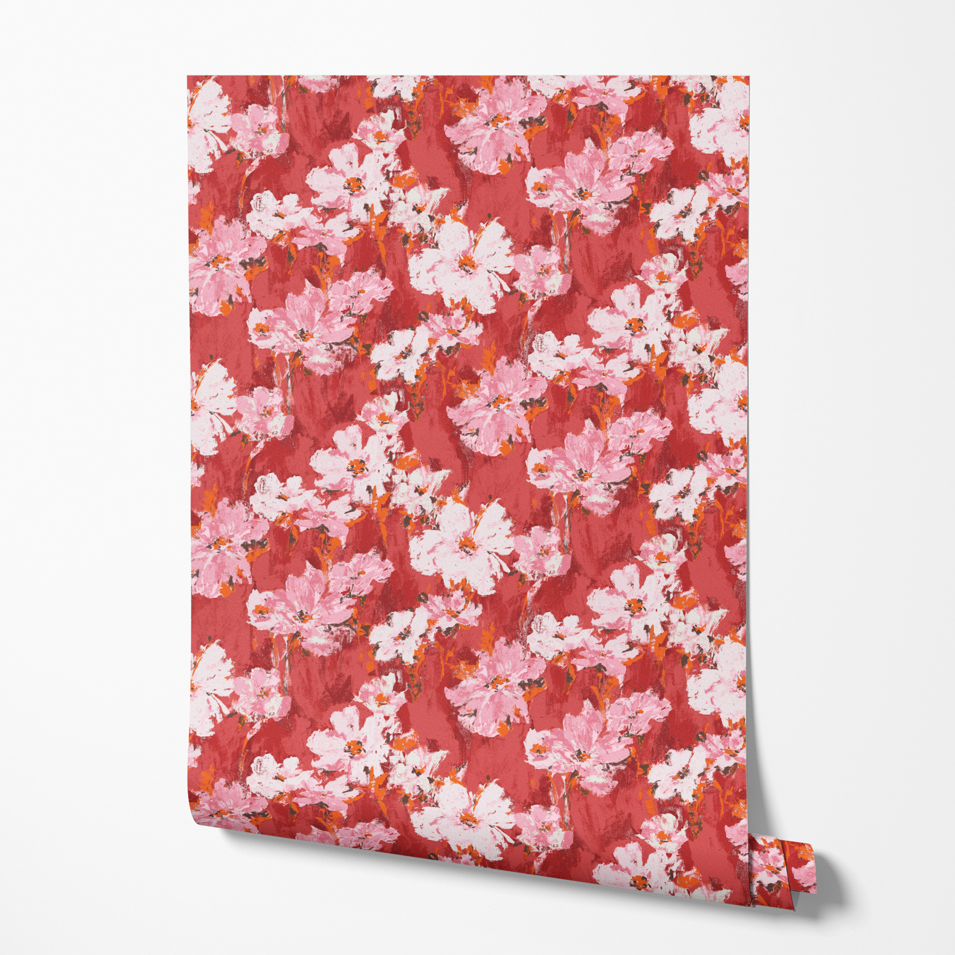 wallpaper roll mockup