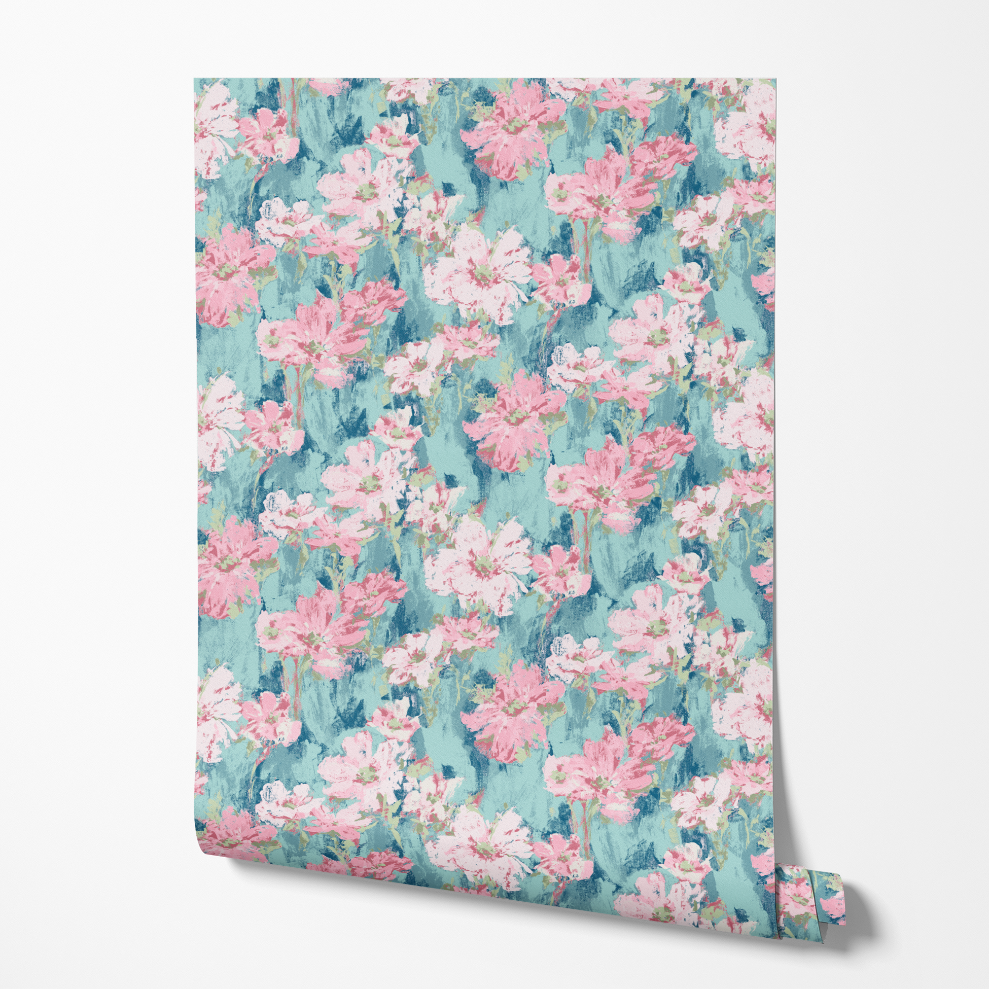 wallpaper roll mockup