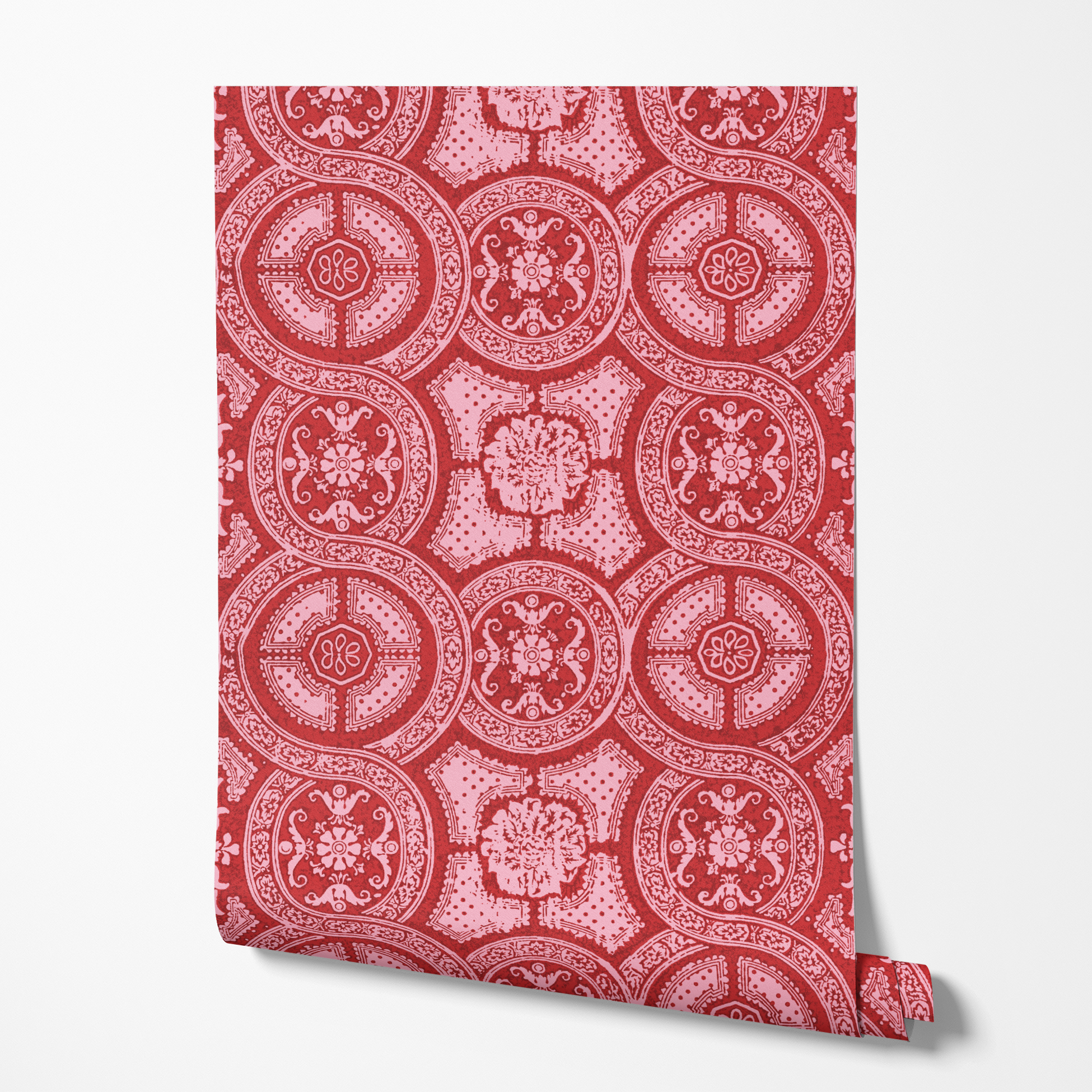 wallpaper roll mockup