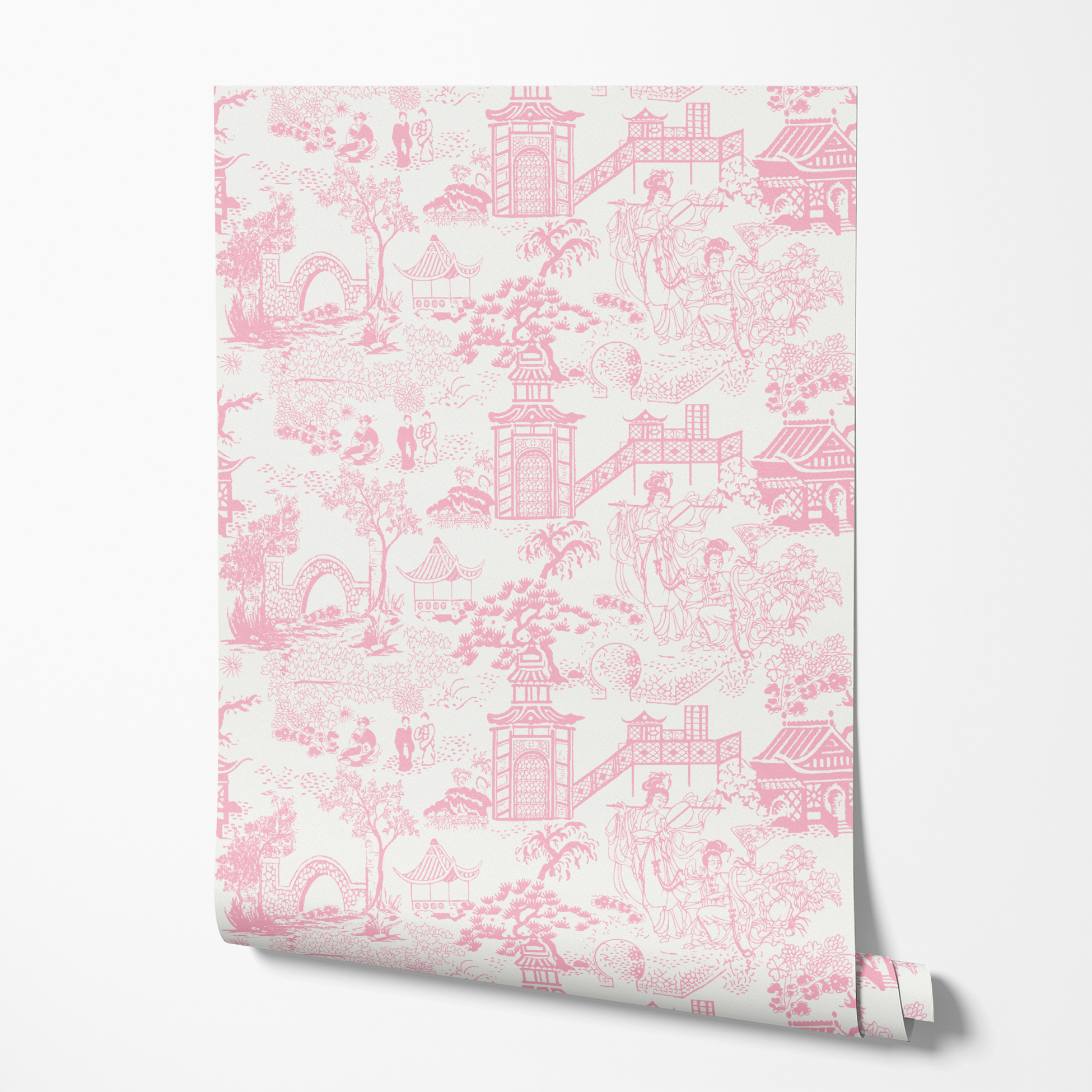 wallpaper roll mockup