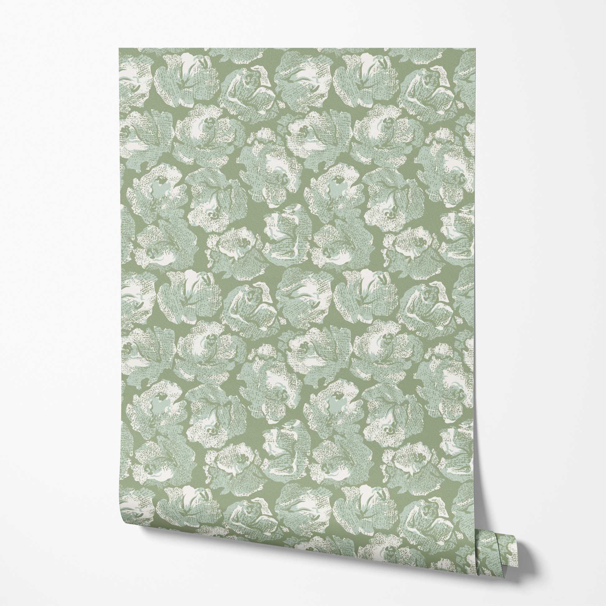 wallpaper roll mockup