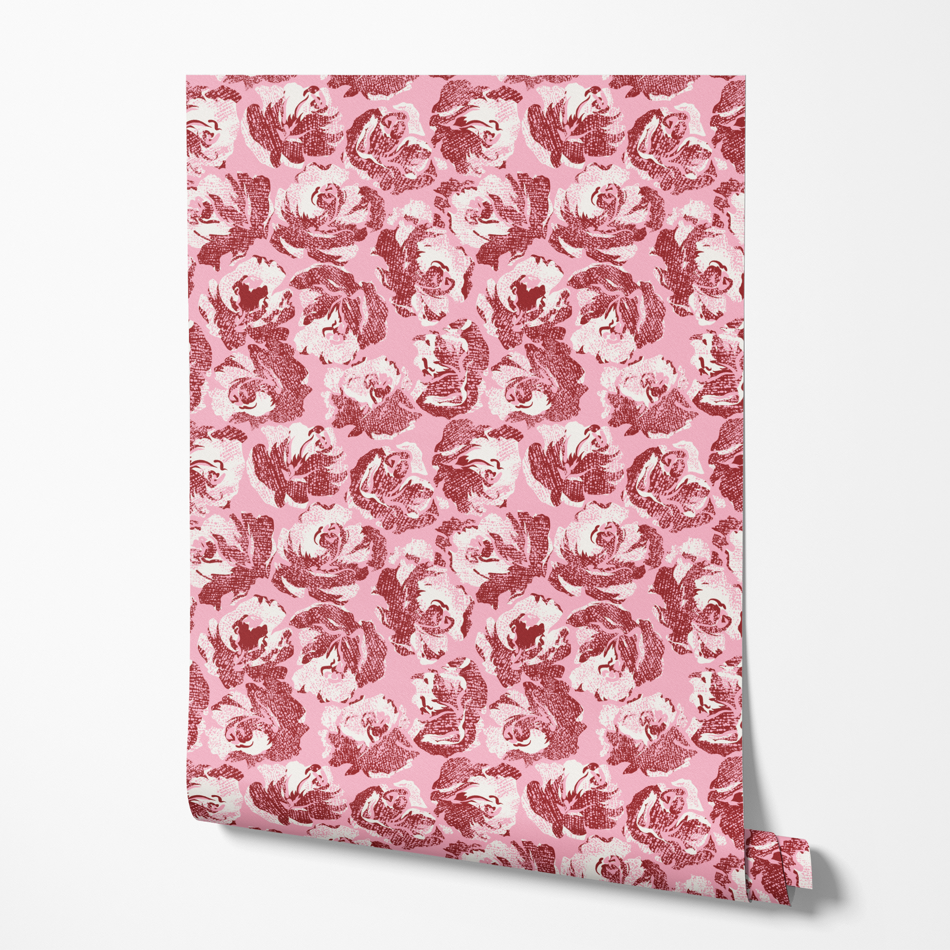 wallpaper roll mockup