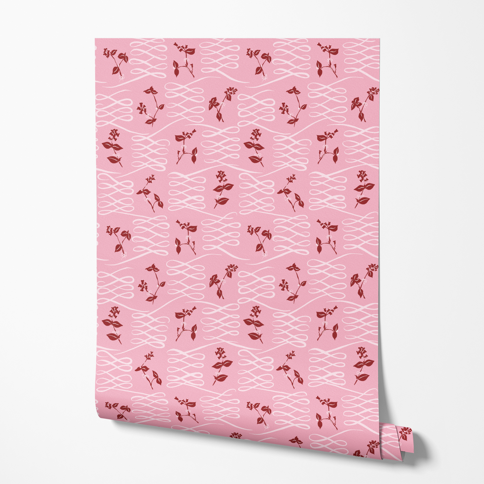 wallpaper roll mockup