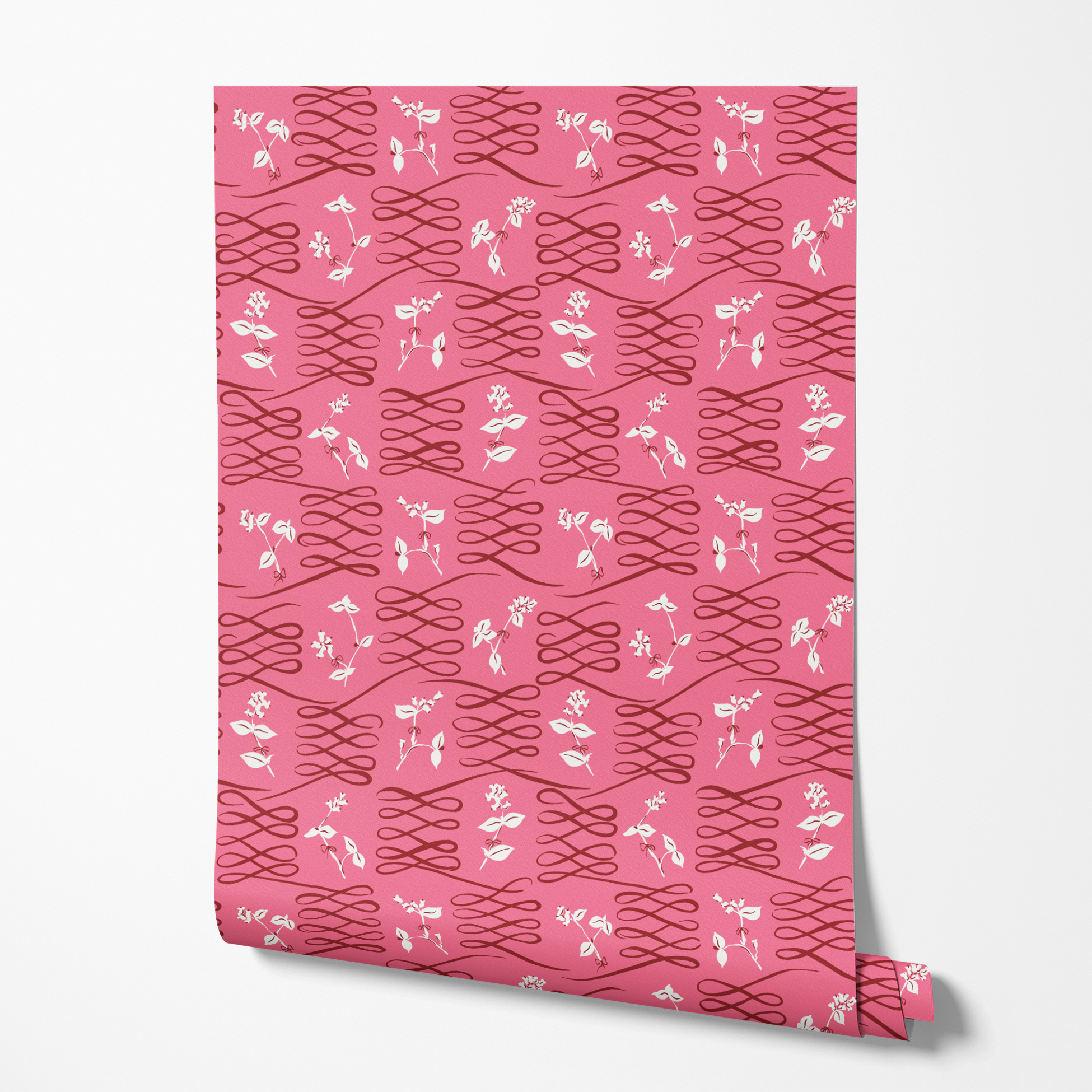 wallpaper roll mockup