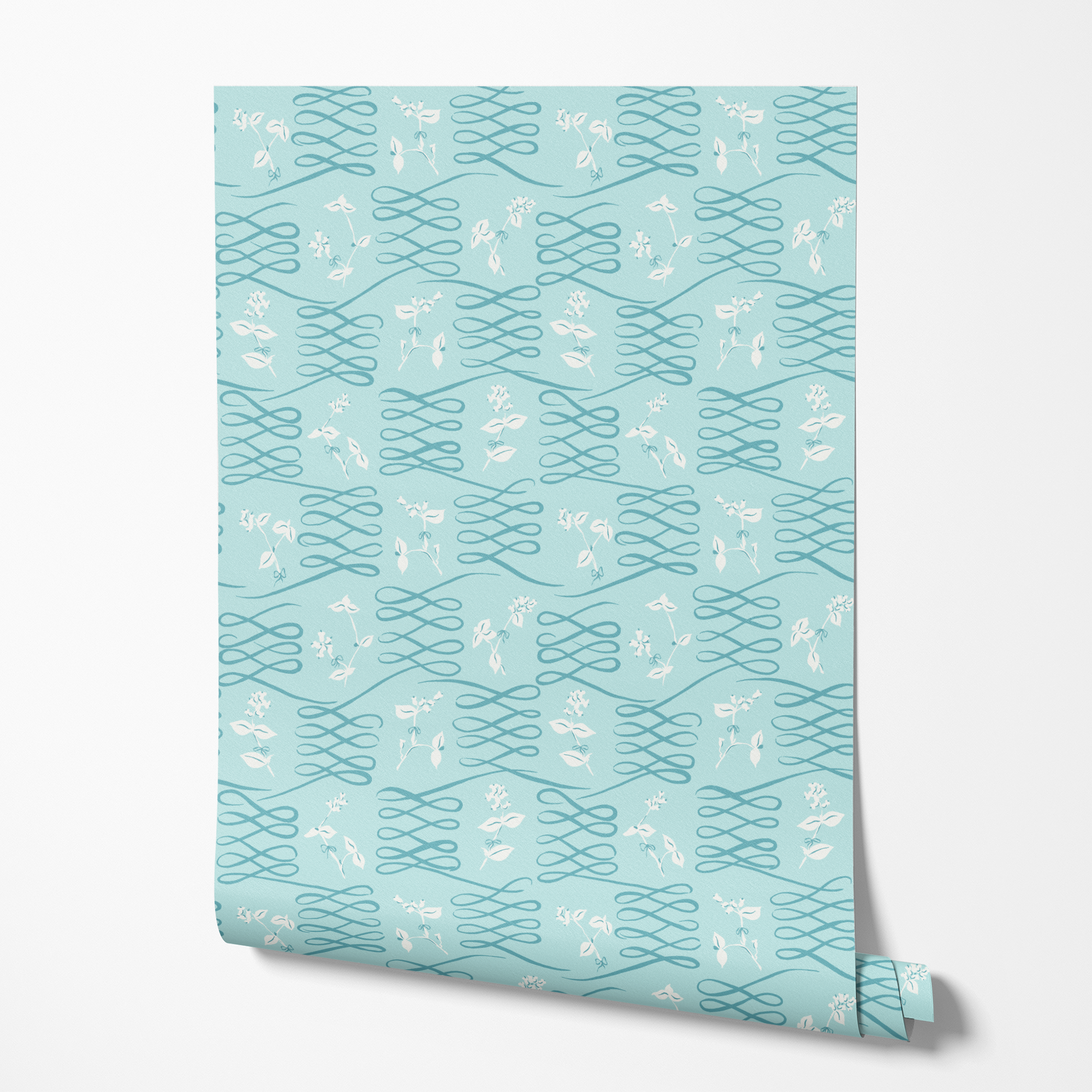 wallpaper roll mockup