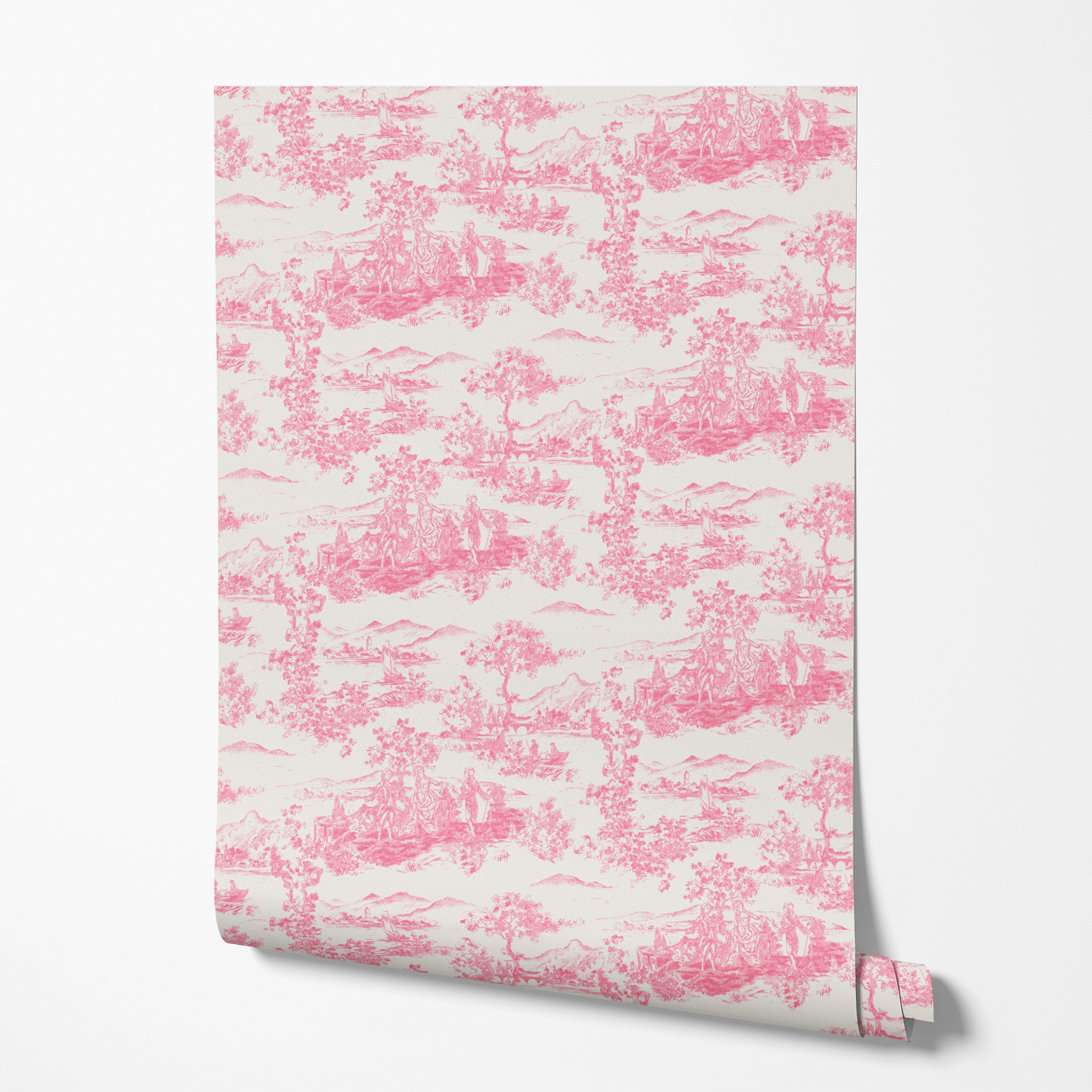 wallpaper roll mockup