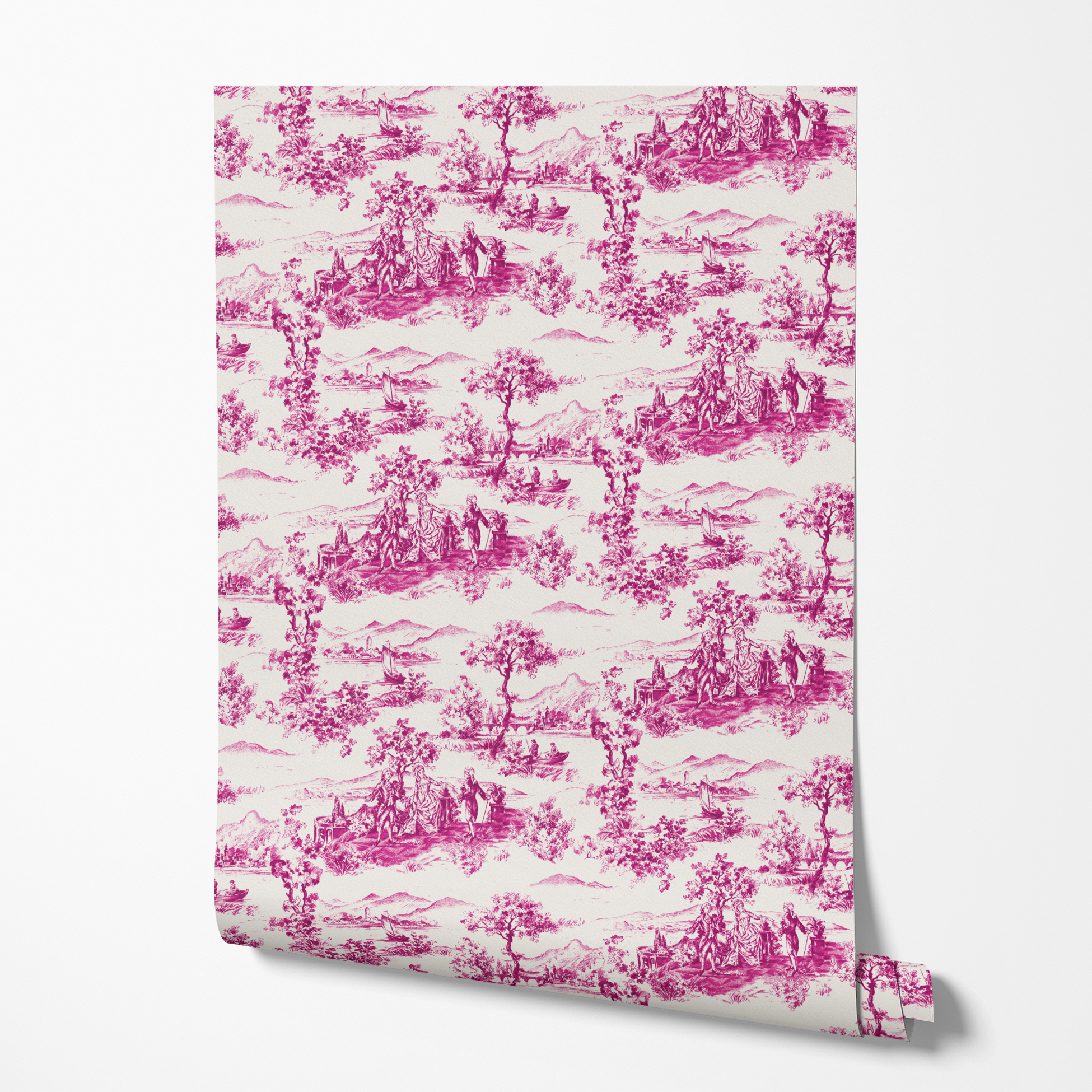 wallpaper roll mockup