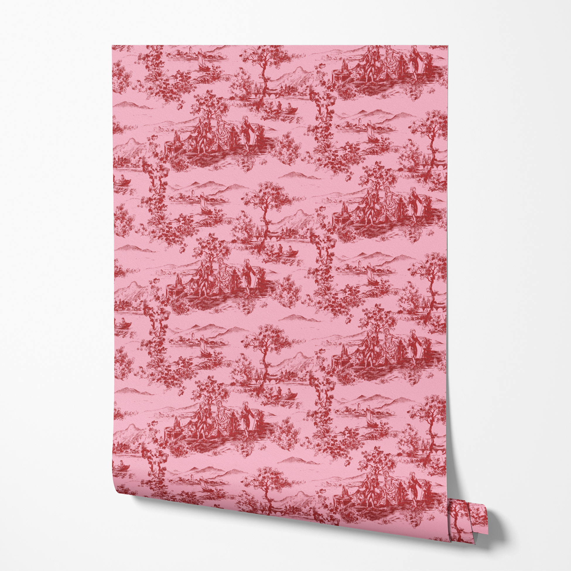 wallpaper roll mockup