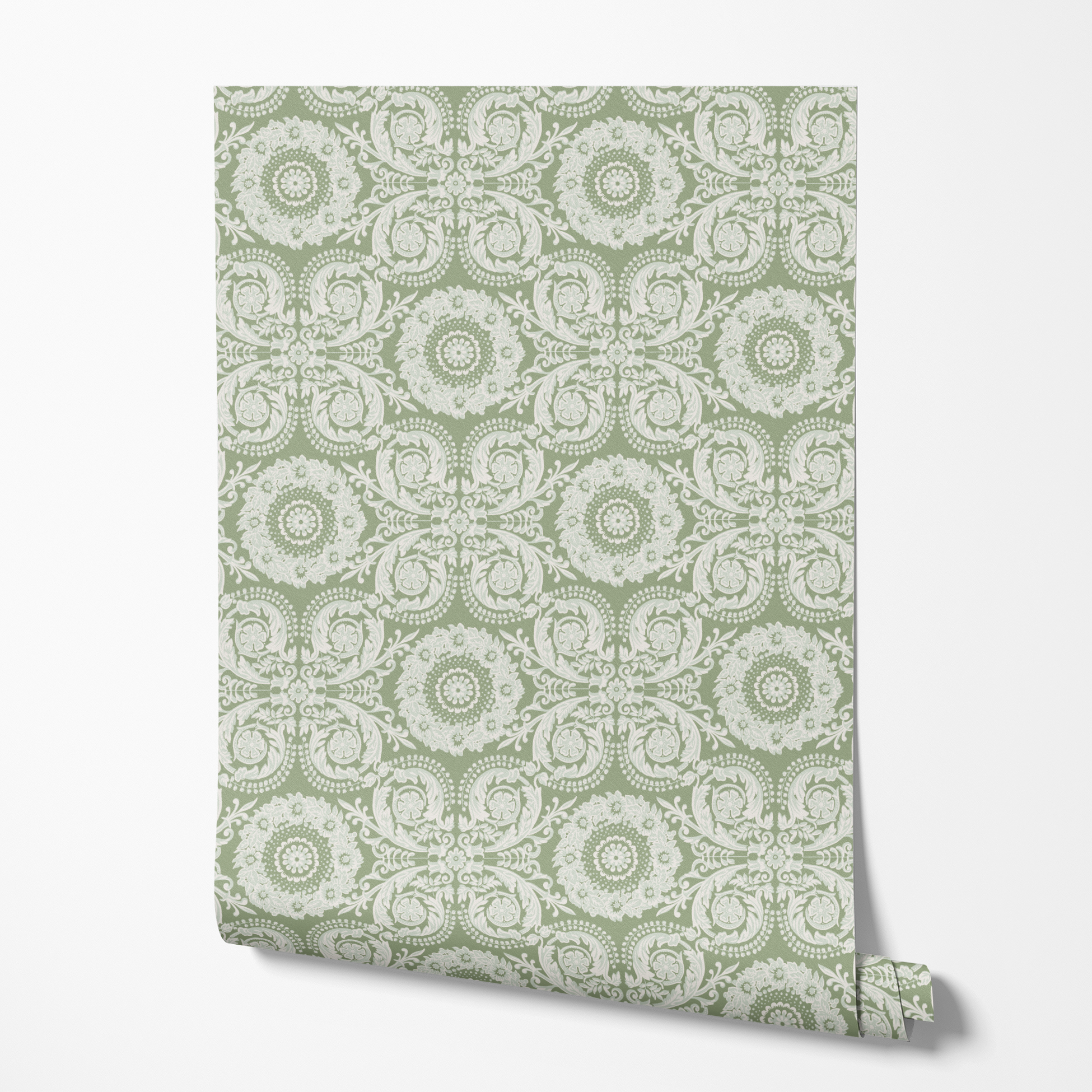 wallpaper roll mockup