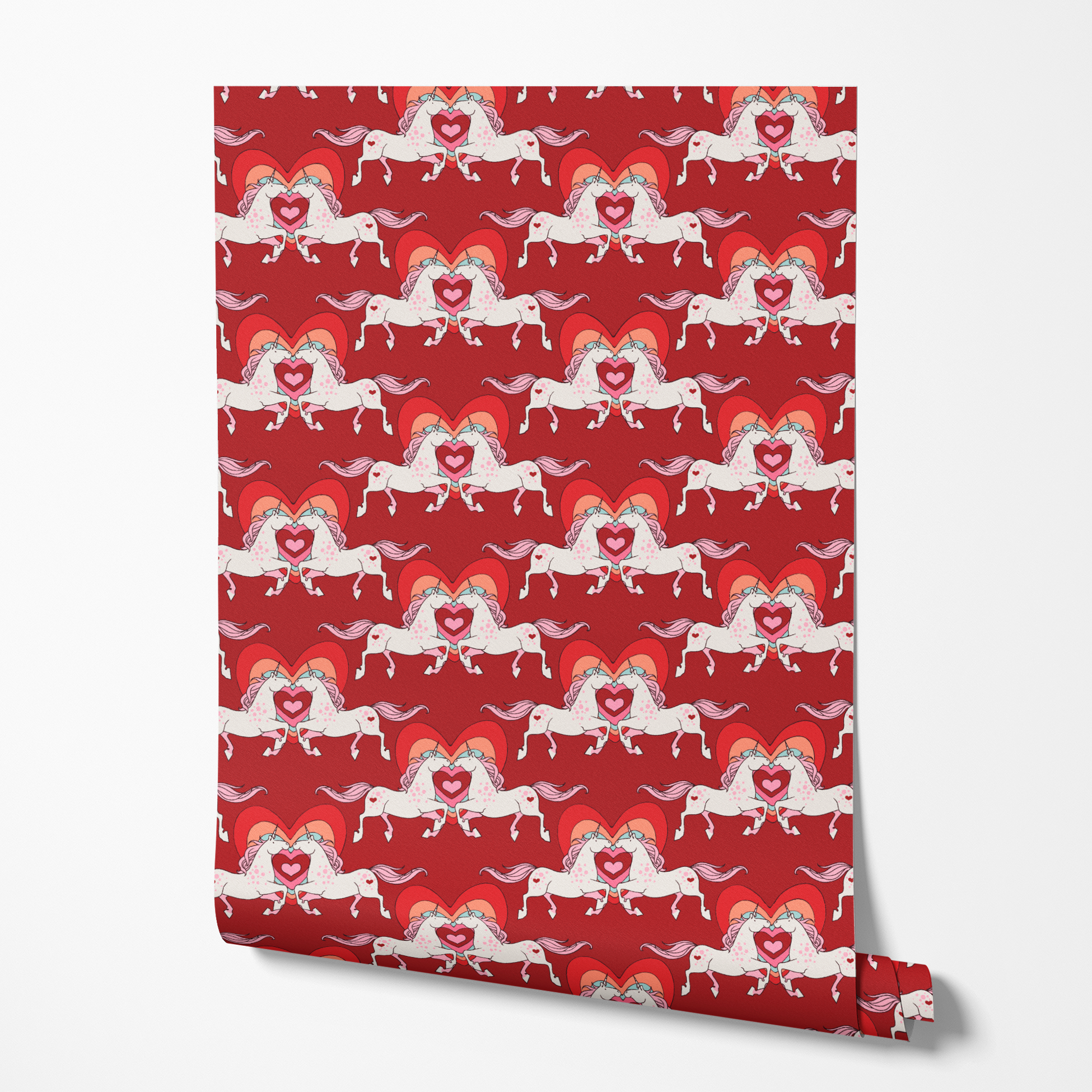 wallpaper roll mockup