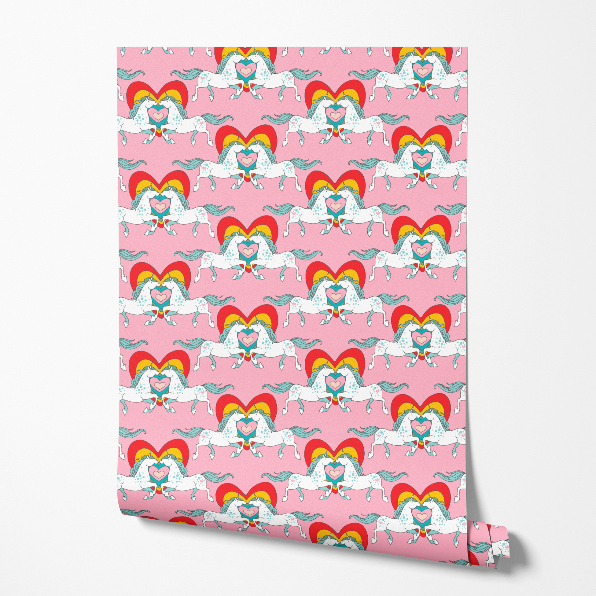 wallpaper roll mockup